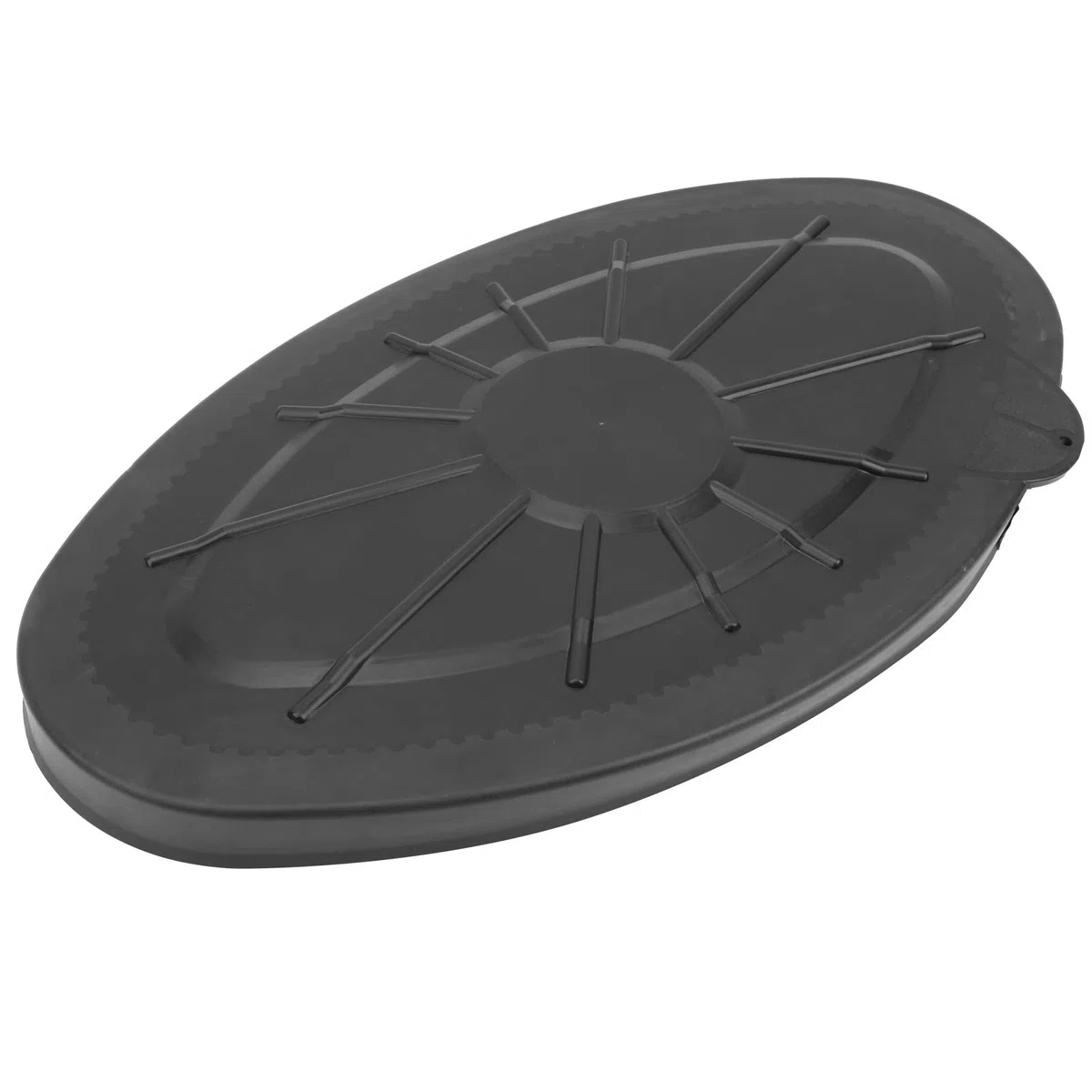 Yctze Cubierta de Escotilla Redonda Impermeable, Placa de Cubierta de Plástico para Barco Marino, Kayak, Canoa, Acceso de Inspección Duradero con Tapa de Almacenamiento, Adecuado