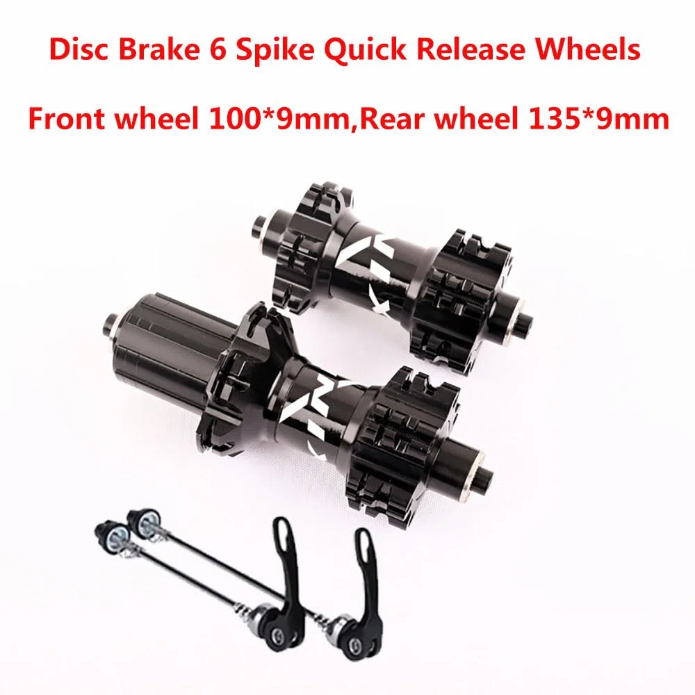 Juego de Ruedas para Bicicleta de Carretera 700C*40/50MM Aleación de Aluminio C/V/Llanta de Freno de Disco 20H Buje para 7 8 9 10 11 Velocidad Juego de Ruedas