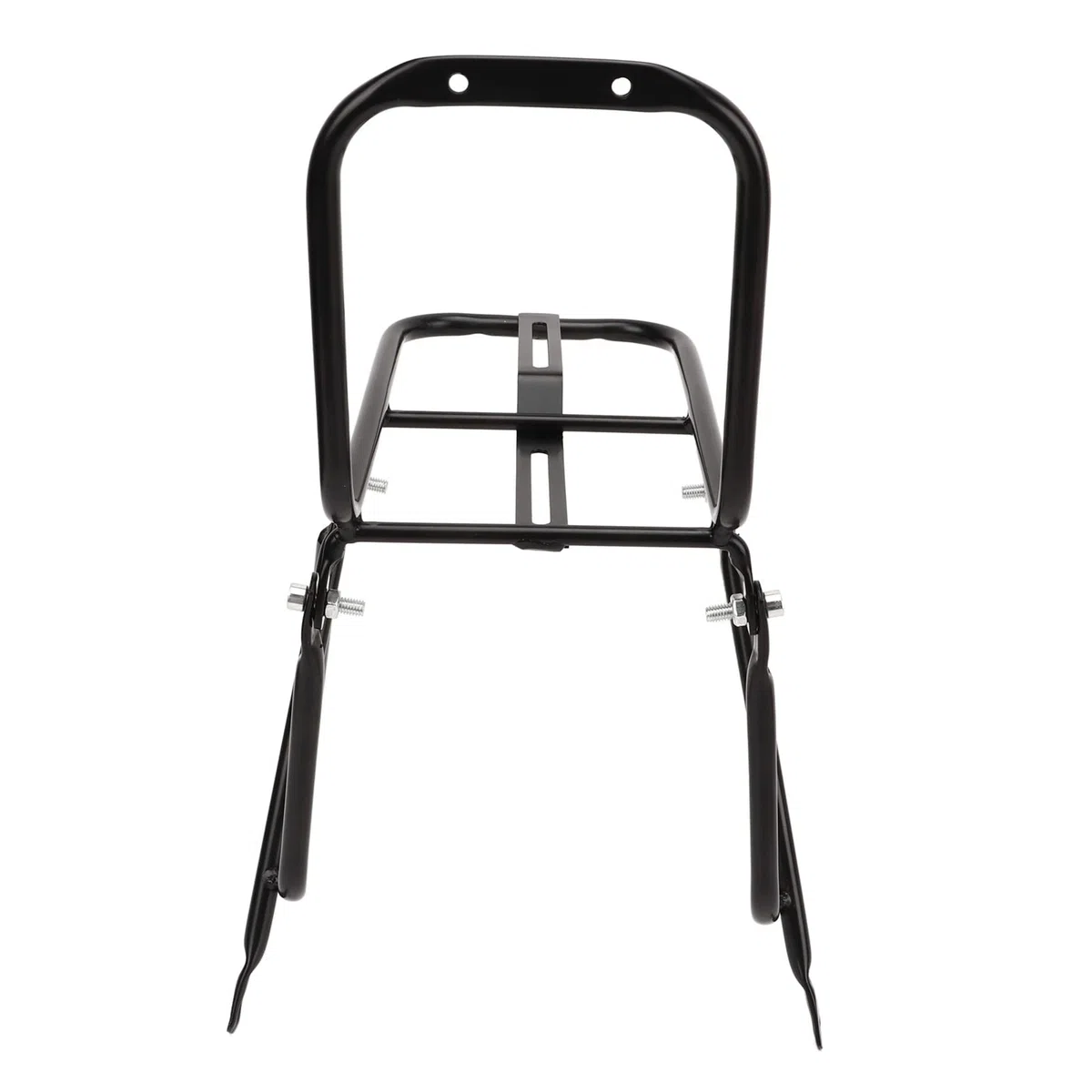 RiToEasysports Portaequipajes Delantero para Bicicleta, Portabicicletas de Carga Delantera de Acero de Alta Resistencia para Bicicleta de Montaña Estanterías De Ciclismo Y Almacenamiento