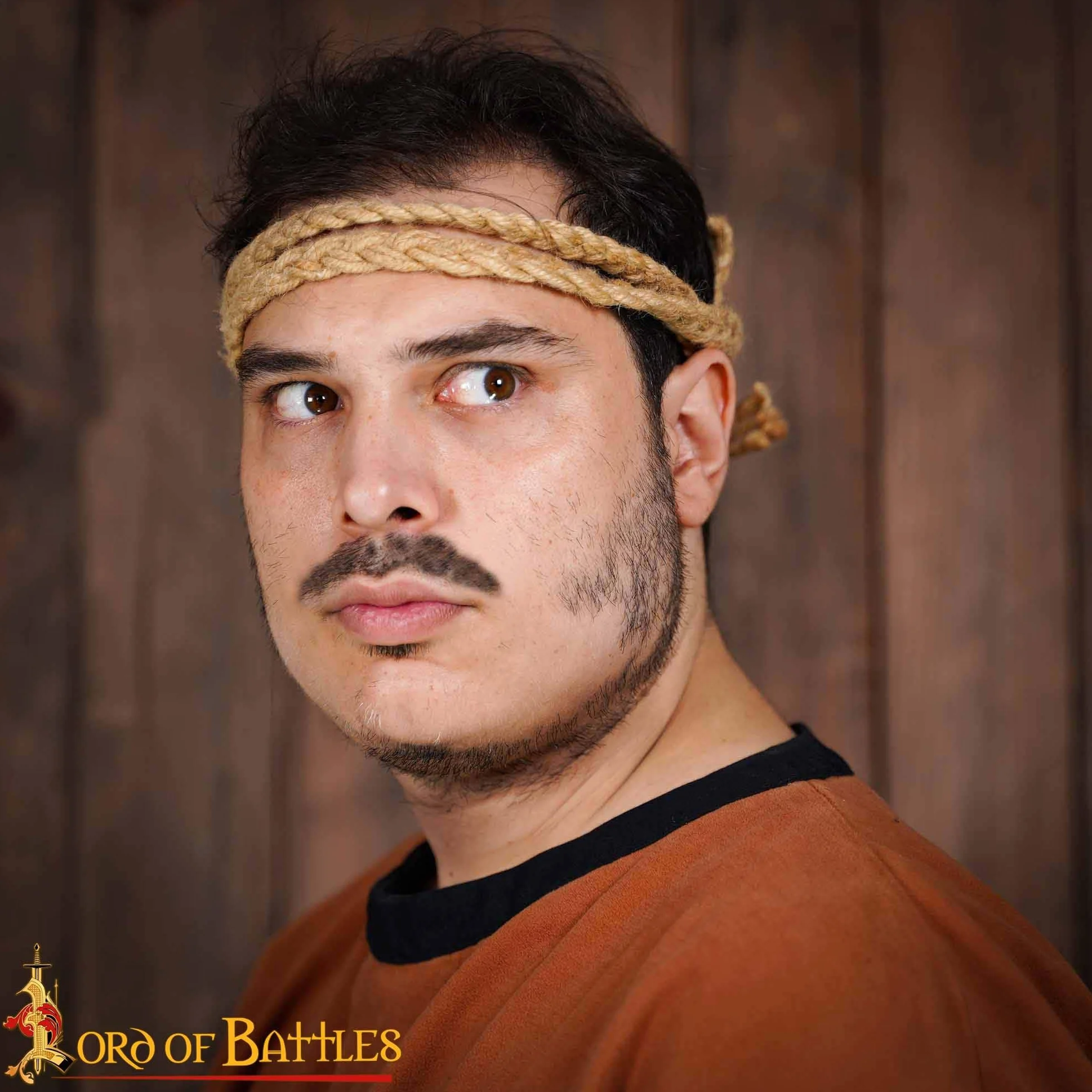 Lord of Battles Balear Romano Griego Sling hecho a mano cordones trenzados recreaciones históricas
