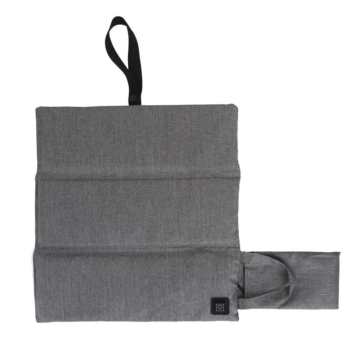 Almohada con Calefacción, Cojín de Asiento con Calefacción Portátil, Temperatura Ajustable, Cojín de Asiento de Calefacción USB Plegable Fácil, Tribunal Calentado para Acampar