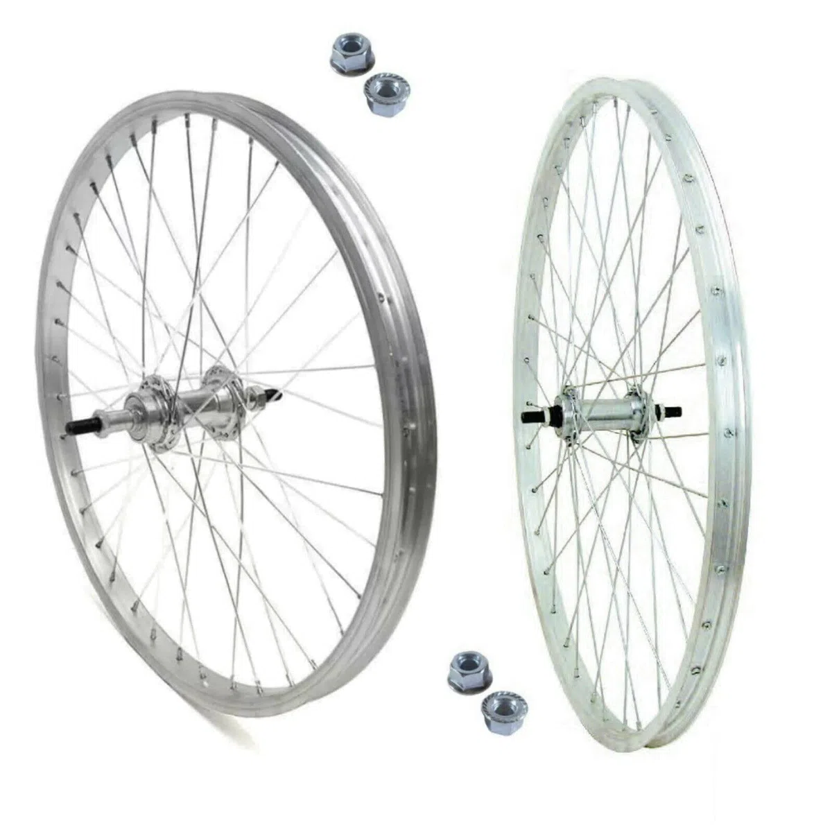Rueda de llanta trasera 24 x 1.75 buje 6/7 velocidades + llanta delantera 24 x 1.75 para bicicleta de 24" City Bike