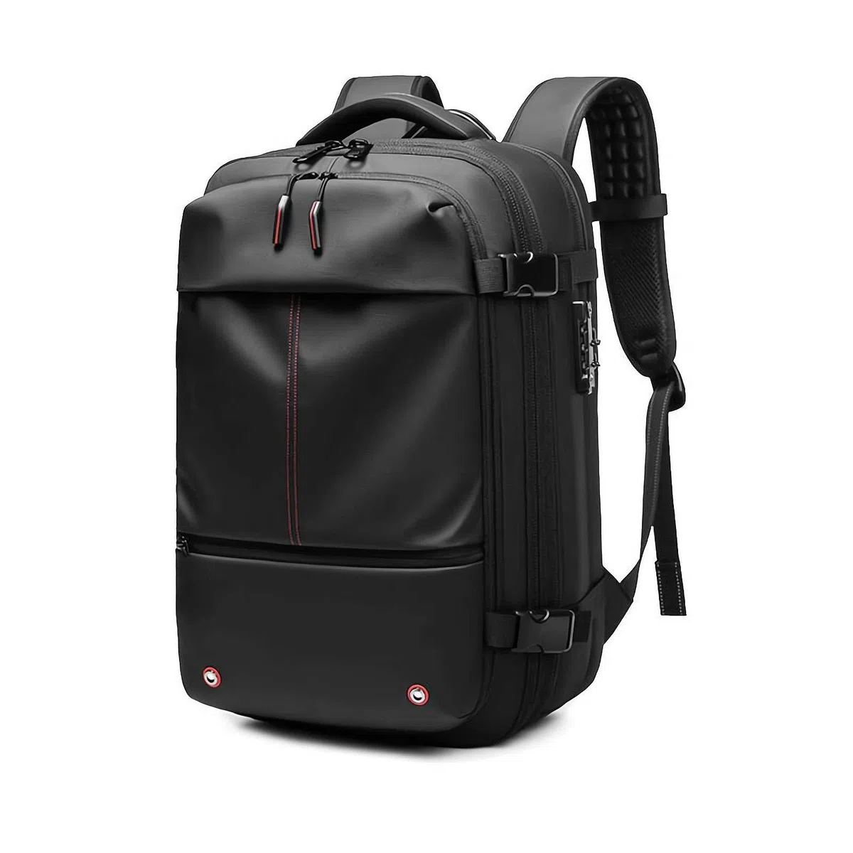 PLGEBR Mochila Airpack, mochila expandible de 60 L con compresión al vacío, mochila al vacío, resistente al agua, mochila antirrobo, mochila de viaje al vacío