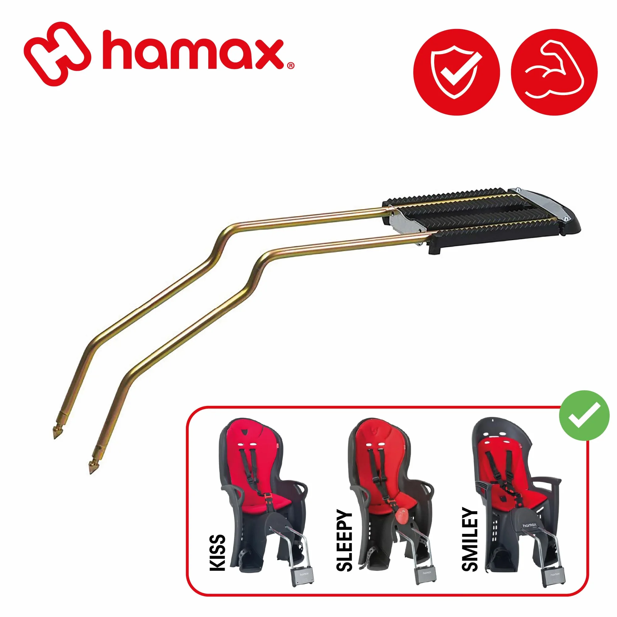 BARRA FIJACION HAMAX P/AUMENTAR ALTURA CUADRO PEQ.