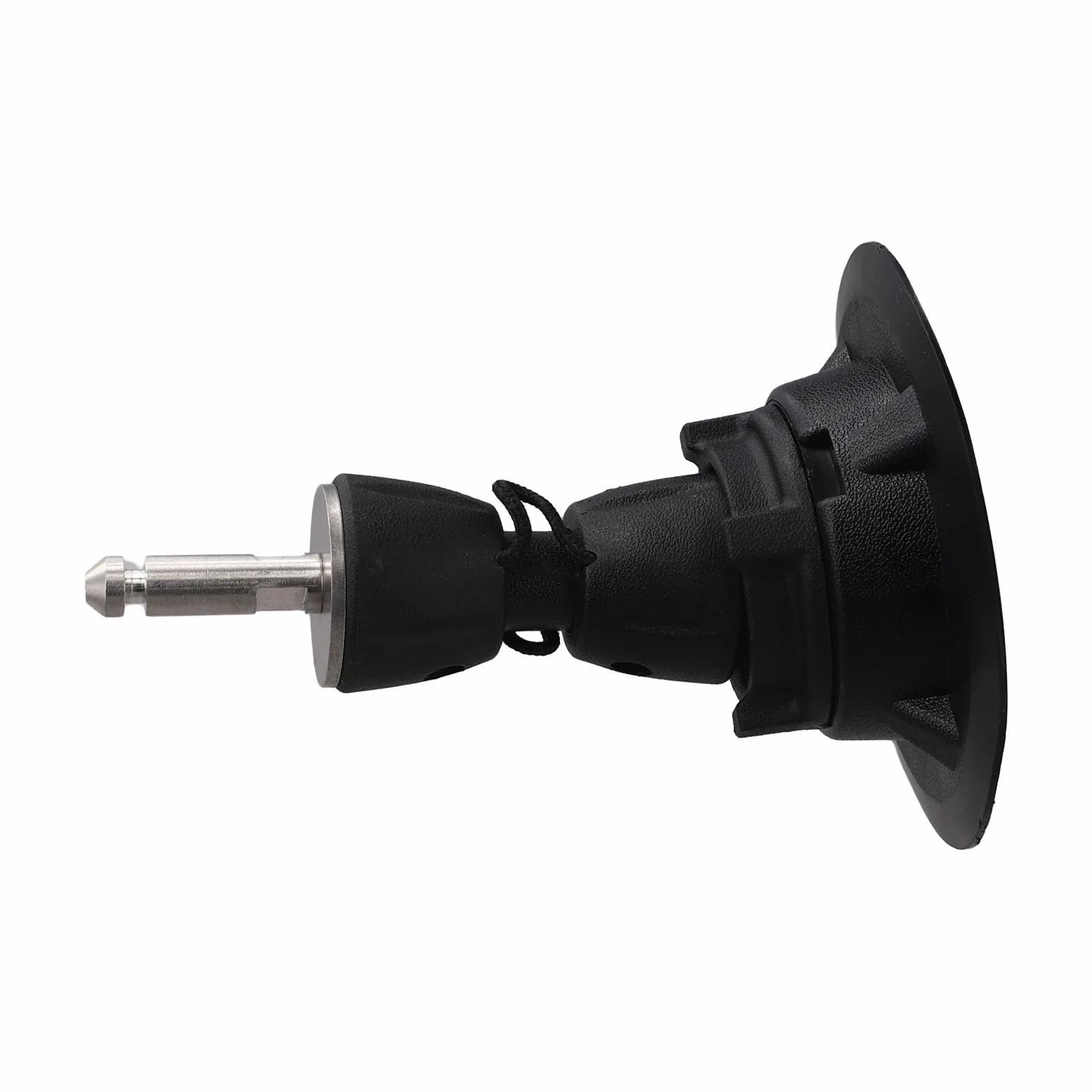 Placa base de mástil de windsurf con junta de tendón de perno, base de vela perfil bajo, PVC giratorio 360°, compatible con tablas estándar