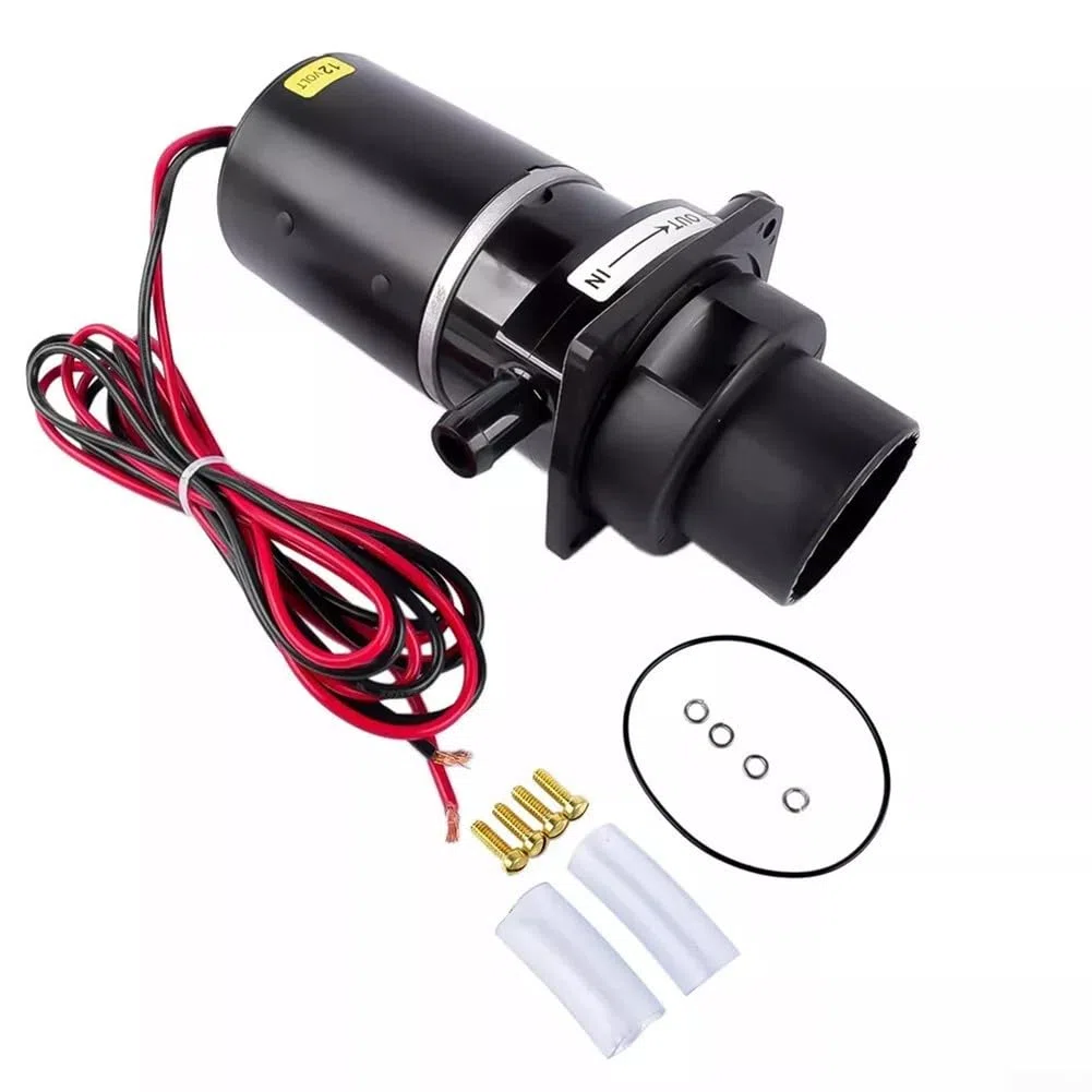Kit de montaje de sub macerador de inodoro eléctrico marino, bomba de descarga de inodoro eléctrico, para Jabsco 37010-Series 12V