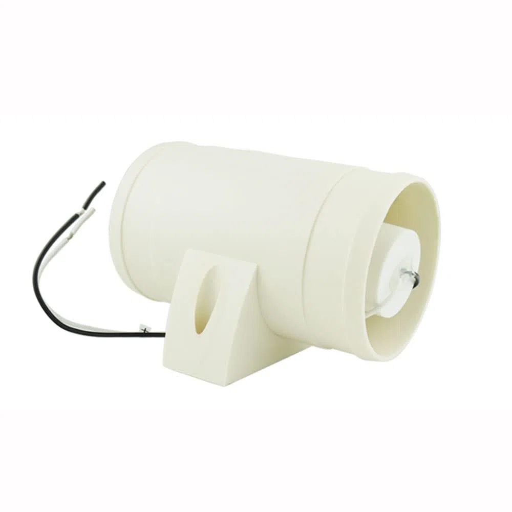 Riloer Soplador de aire en línea de 12 V con ventilador compacto de tubo de entrada de 75 MM/3 "para ventilación de cabina marina de galera de motor de sentina de barco