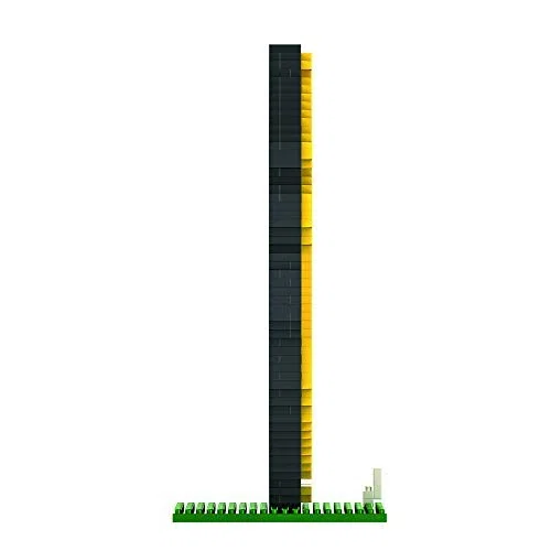 Foco Fútbol Manchester United BRXLZ - Juguete de construcción de la colección Logo