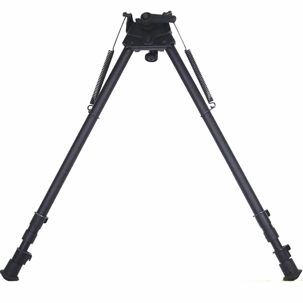 13-27 pulgadas Plegable Giratorio Modelo de Rifle Bípode Alta a Prueba de Golpes Titular de la Pistola