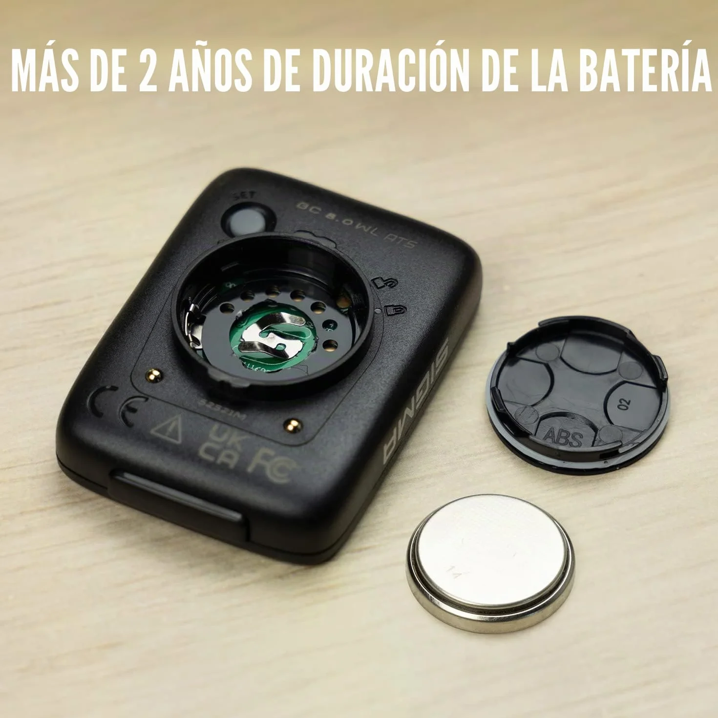 SIGMA BC 8.0 WL Ciclocomputador Inalámbrico 8 Funciones Velocímetro Bicicleta Impermeable