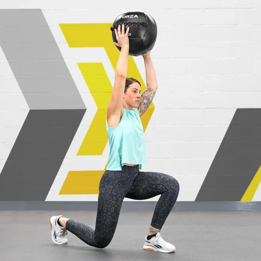 FORZA Balones de Pared [3kg-15kg] | Pelotas de Ejercicio duraderas para Entrenamiento de Fuerza y ​​Potencia: Disponibles Individualmente o en Juegos