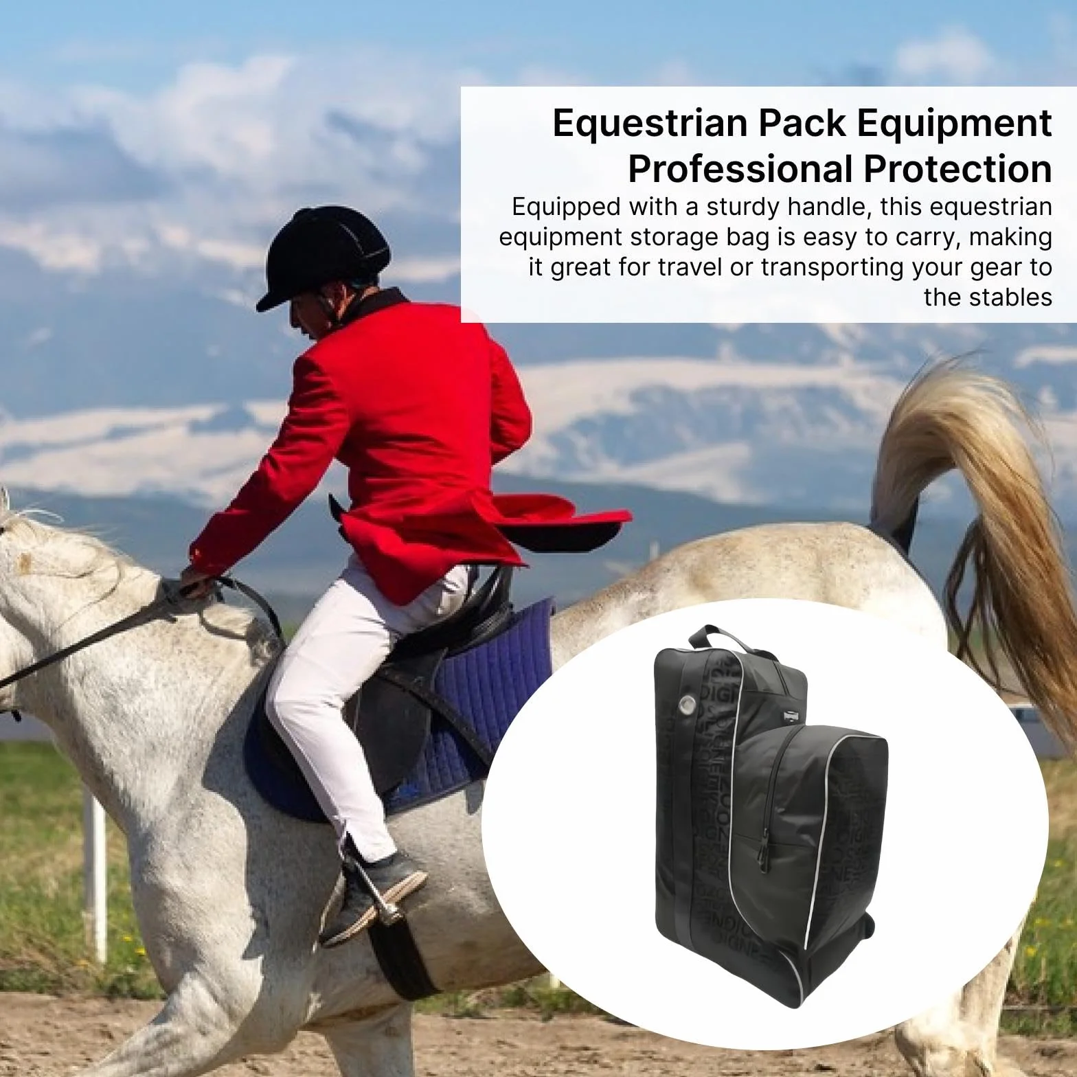 Bolsa para Botas de Equitación de Tela Oxford Impermeable