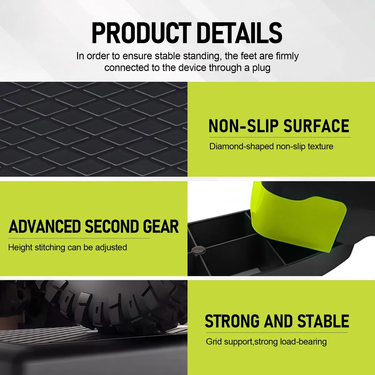 Stepper Fitness para Casa,Step Antideslizante Ideal para Ejercicios Aeróbicos y Fitness