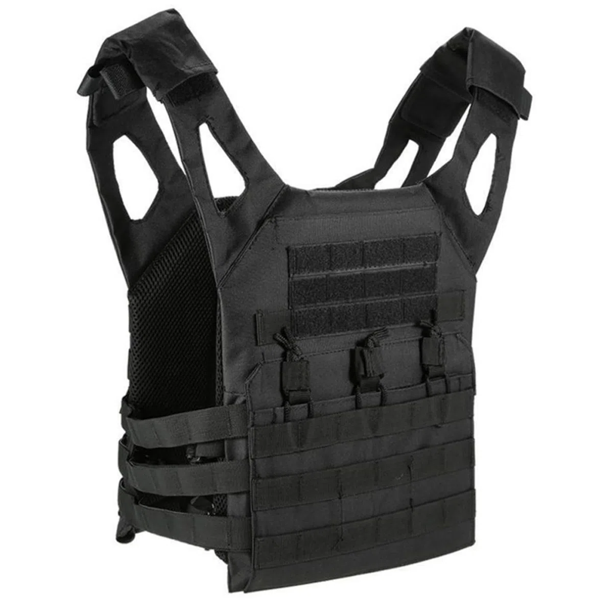 Chaleco antibalas, chaleco táctico para hombres y mujeres, portador de placa de seguridad ligero de liberación rápida para juegos de guerra de tiro de paintball al aire libre