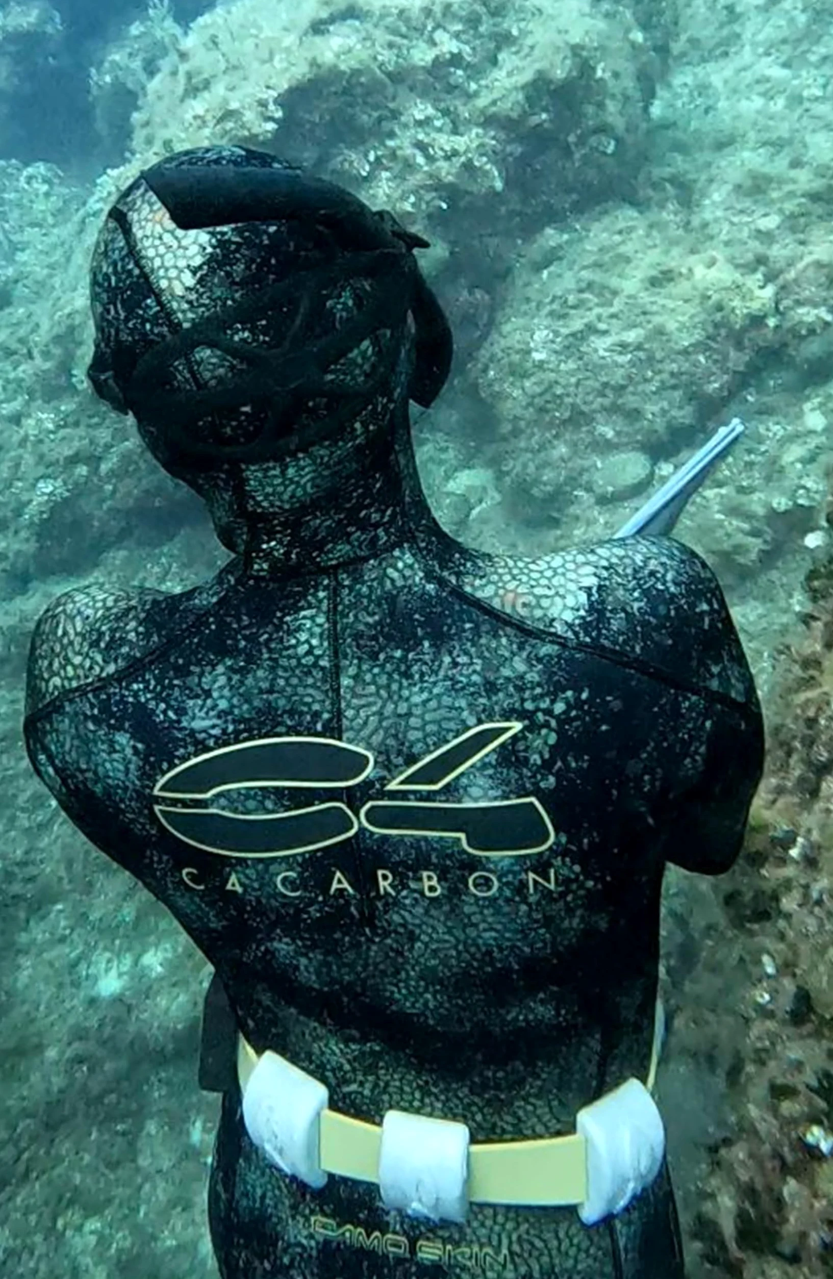 C4 Traje de buceo Camo Skin, dos piezas para pesca subacuática – Neopreno certificado sin ftalatos ni látex – Chaqueta y pantalón se venden por separado