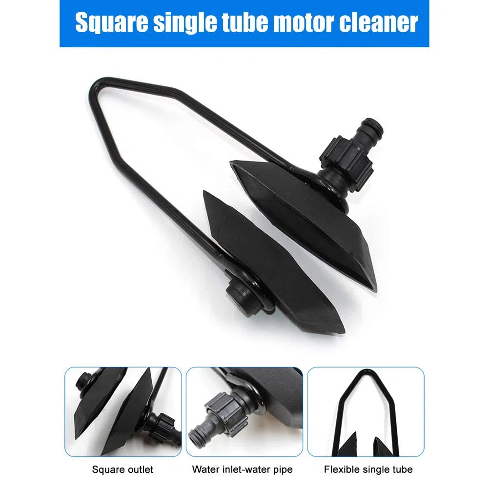 Yumira Universal Motor Flusher Motor Fueraborda, Water Flusher Boot Orejeras Motor Flusher Marine Boot, fácil de conectar