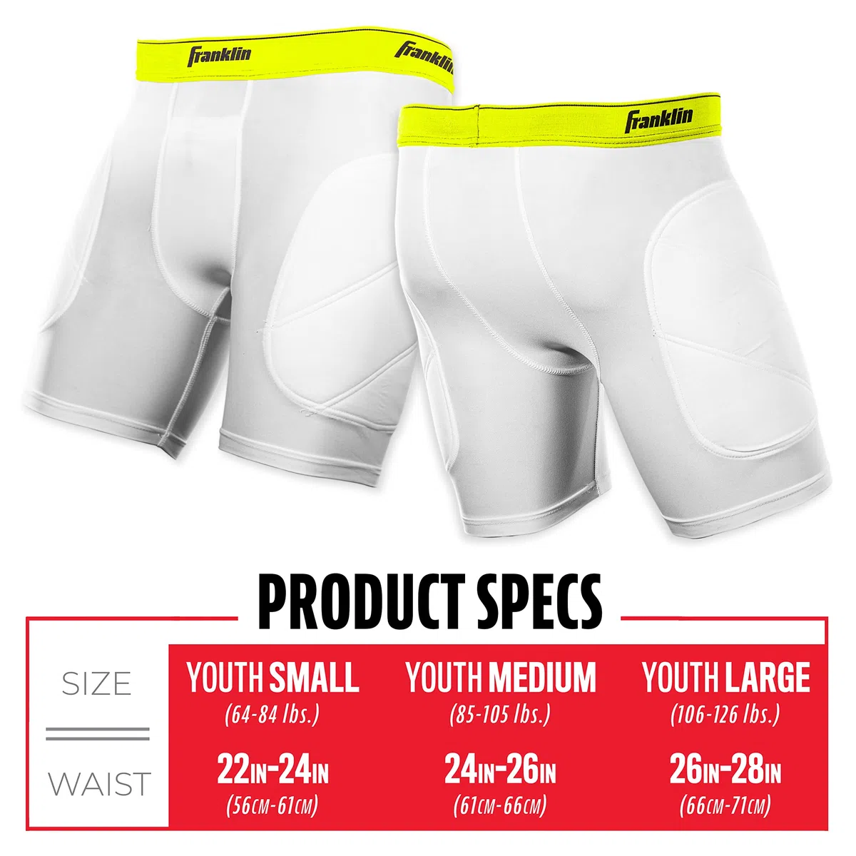 Franklin Deportes Juventud Sliding Pantalones Cortos