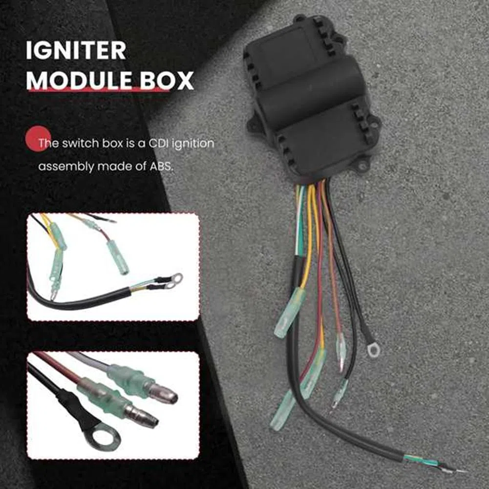 Caja de Interruptores CDI Power Pack 339-7452A15 para Fueraborda para Mercury Mariner 6Hp 8Hp 9.9Hp 10Hp 15 20 25 35Hp 339-7452A19 18-5777