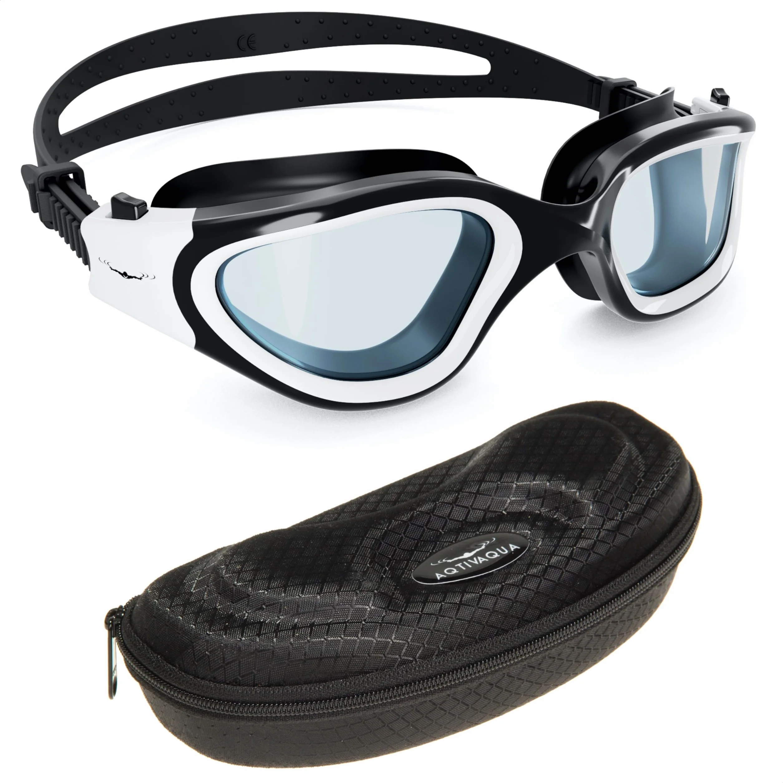 AqtivAqua Gafas de Natación DX Anti Vaho Sin Fugas Visión Amplia