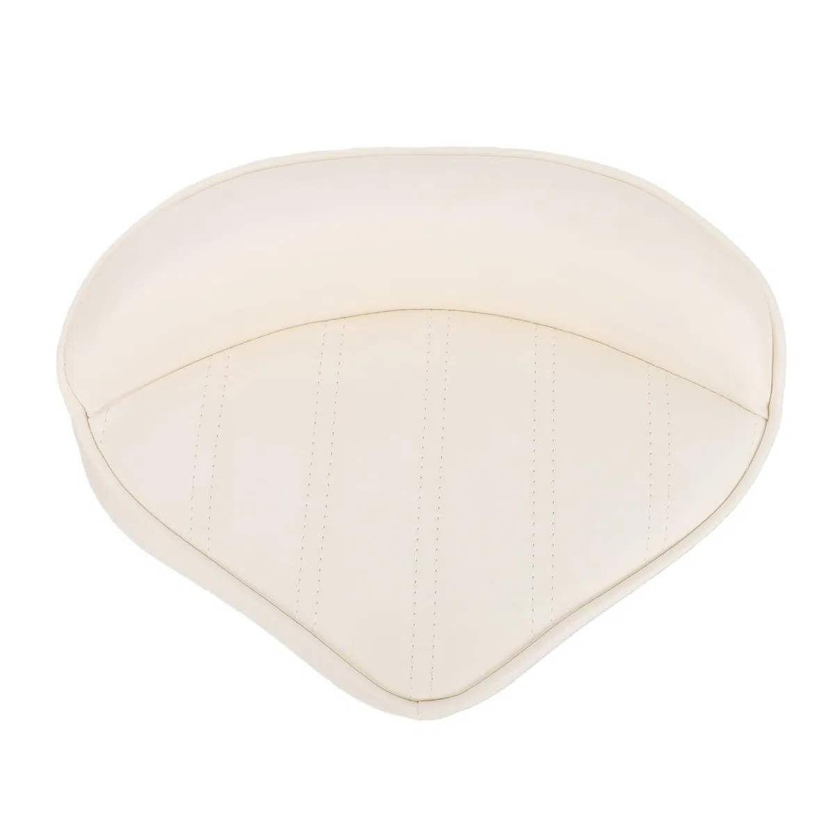 Asiento de Fundición para Barco, Asiento de Espuma de Alta Densidad de Etenilo de Grado Marino, Cómodo y Duradero, para Cubierta de Fundición, Jon Boat (Blanca)