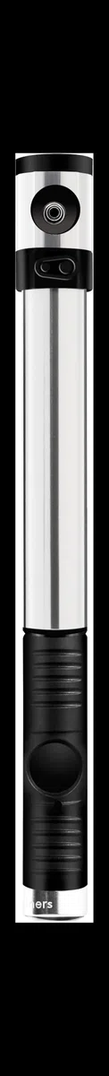CRANKBROTHERS High Pressure Bike Pump Bomba de Mano con Gemas, Unisex, Plateado, Base