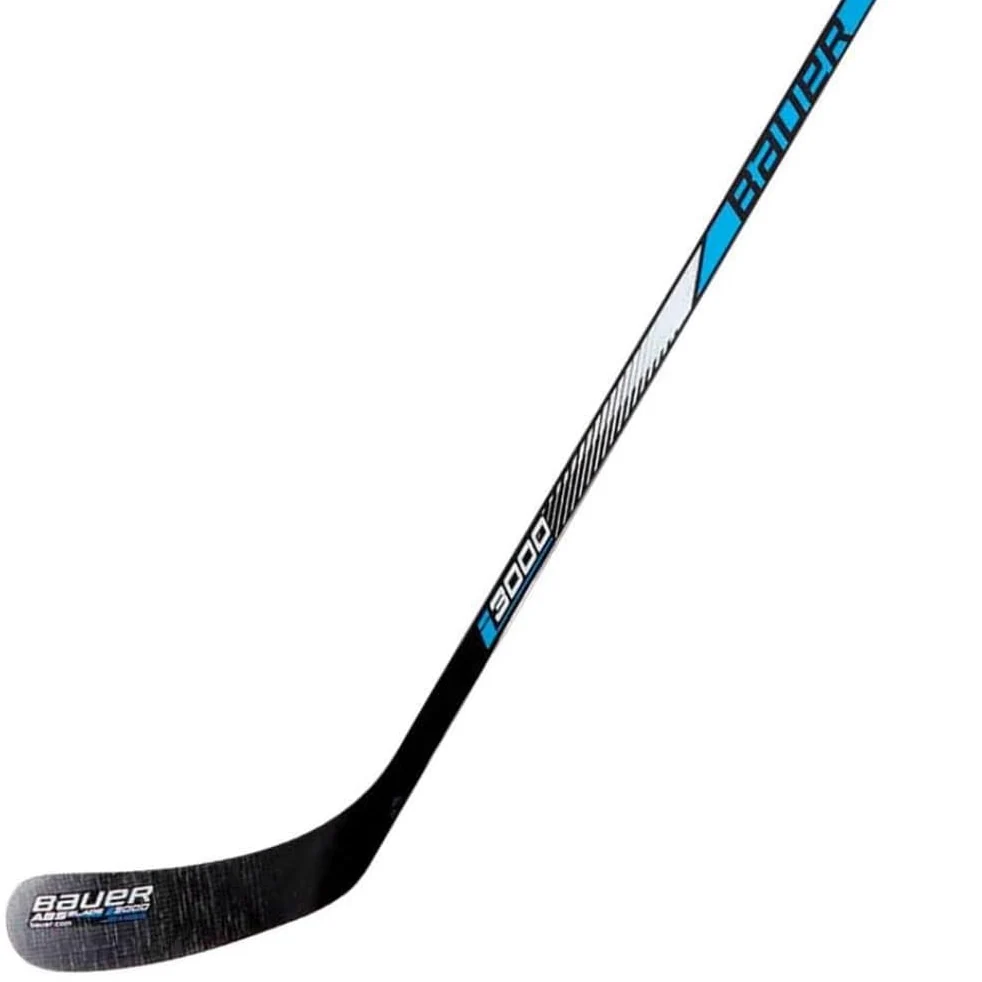 Bauer Palo I3000 de 52 Pulgadas con Hoja de ABS, Tiro a la Derecha, 132 cm, para Hockey en línea y de Calle