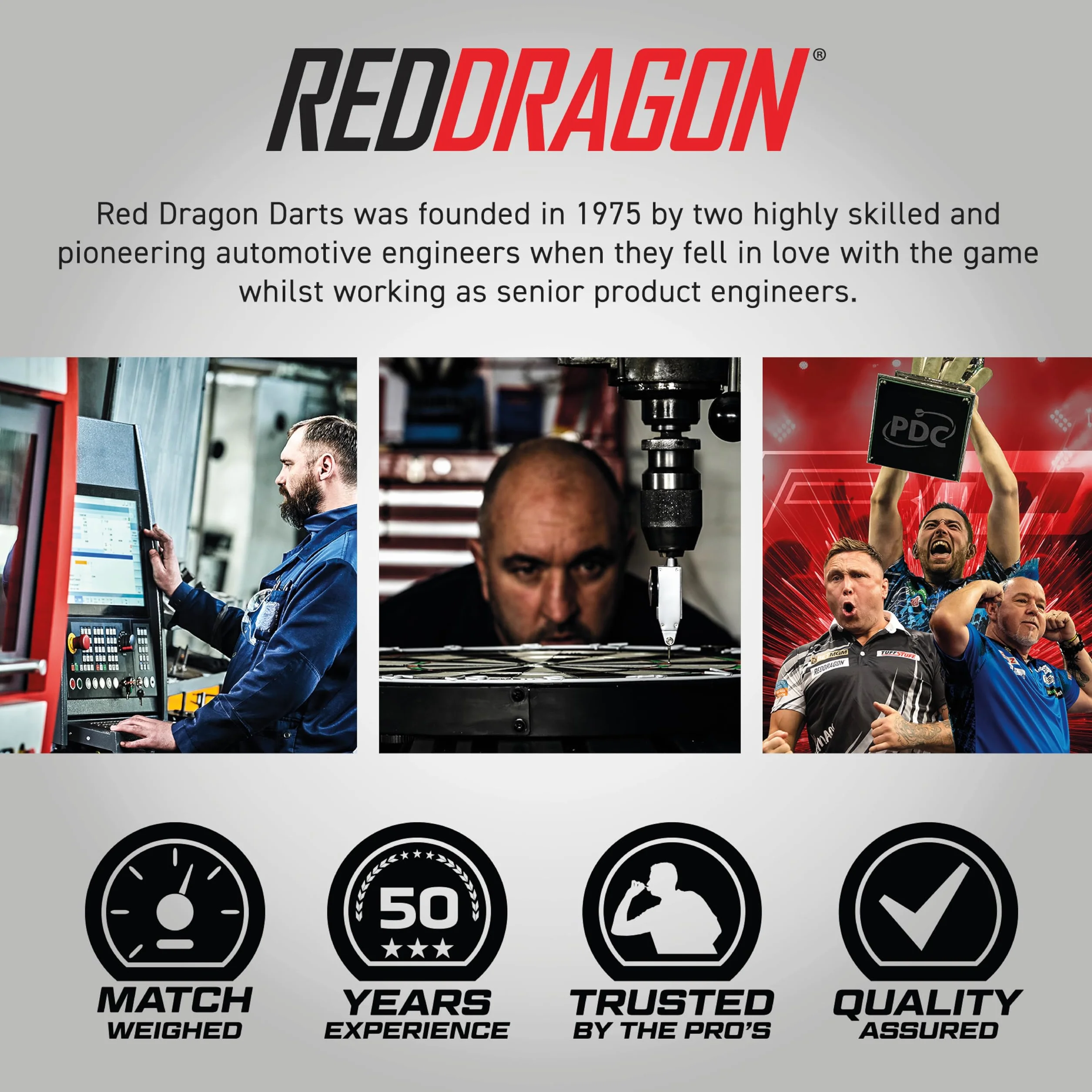 RED DRAGON Torpedo: 28g Flightmaster - 80% Dardos de Tungsteno de Punta de Acero con Plumas y Eje de Dardos