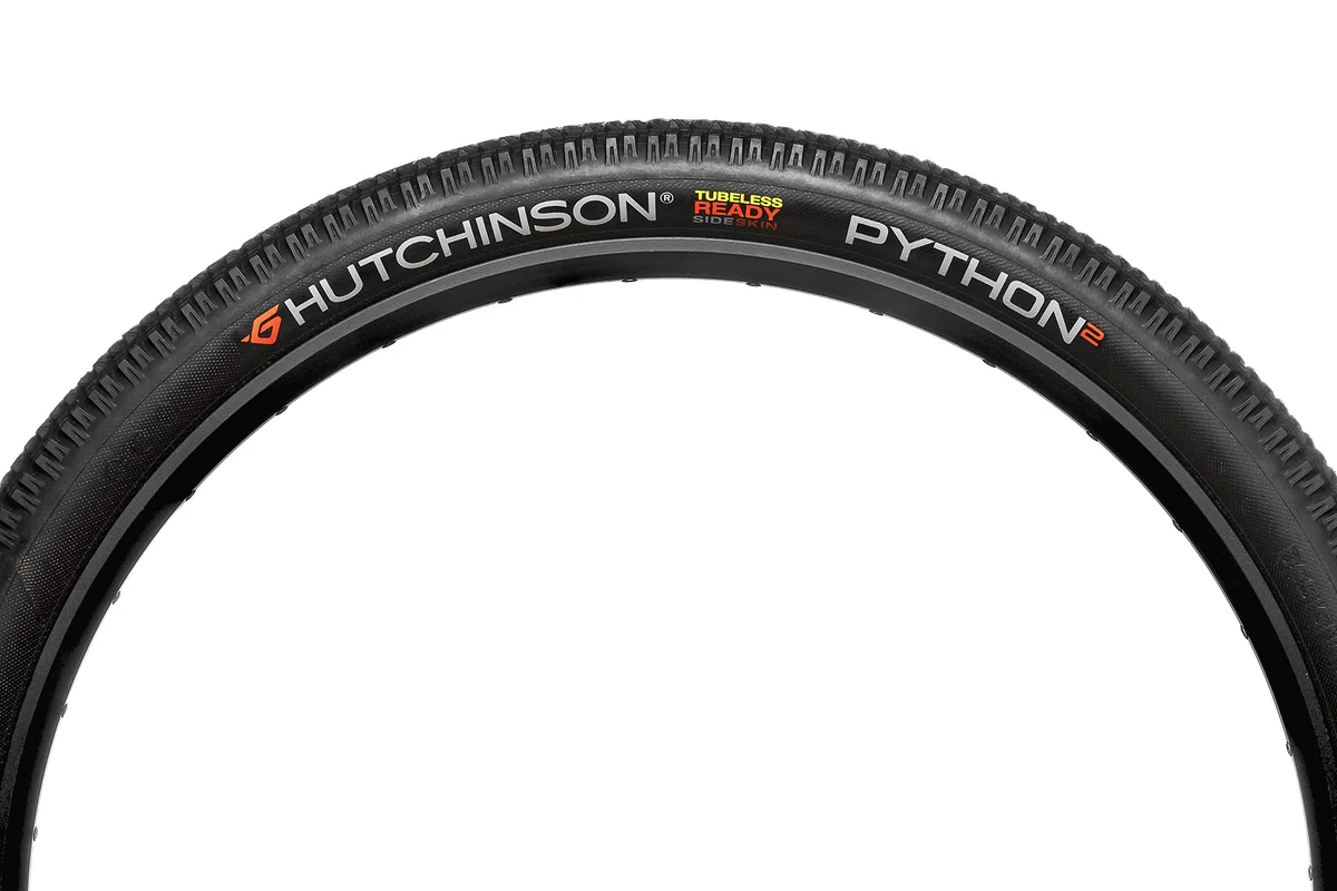 Hutchinson - Python 2 - Cubierta MTB - Rendimiento y Versatilidad - Terrenos Secos a Mixtos - - Varillas Rígidas - Negro - Tubetype