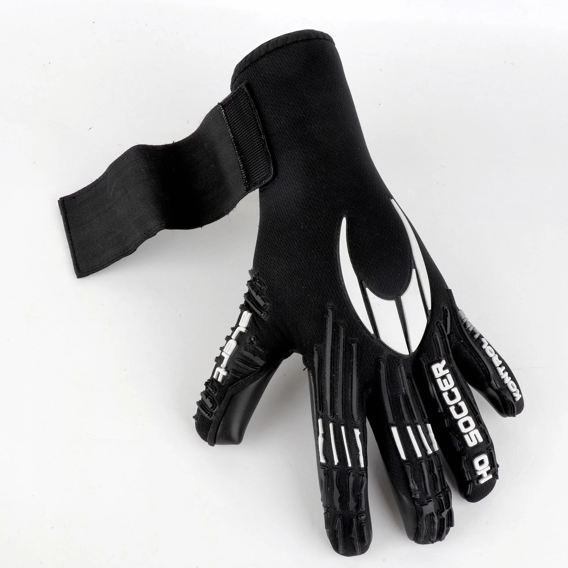 HO Soccer KONTROL Alert Blackout Guantes de Portero Unisex Adulto