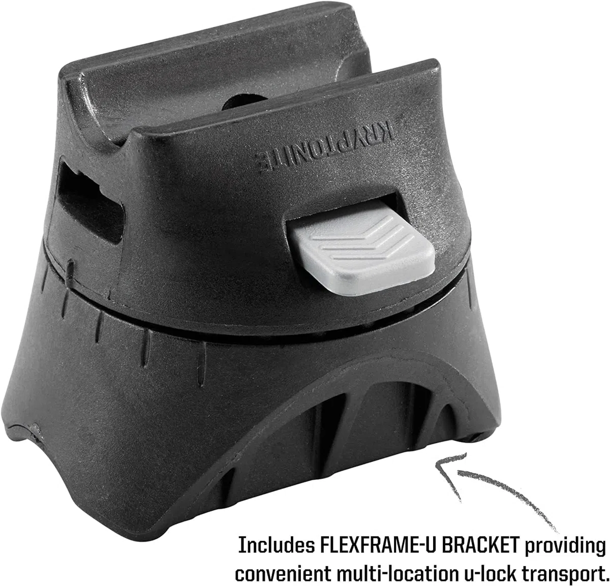 Kryptonite Antirrobo en U Kryptolok Mini-7 - Antirrobo de Bicicleta, Nivel de Seguridad 6/10, Diseñado para Resistir Las roturas, Dimensiones 8,2 cm x 17,8 cm, Color Naranja