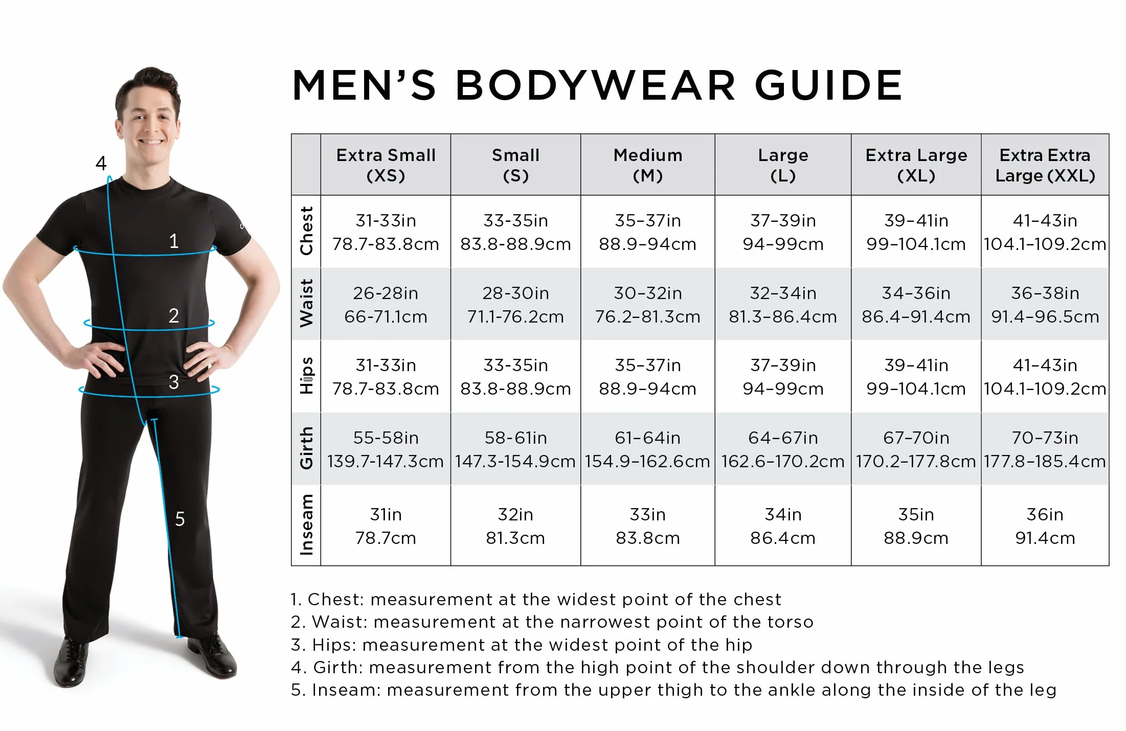 Capezio Cinturón de Baile Cómodo para Hombre 126