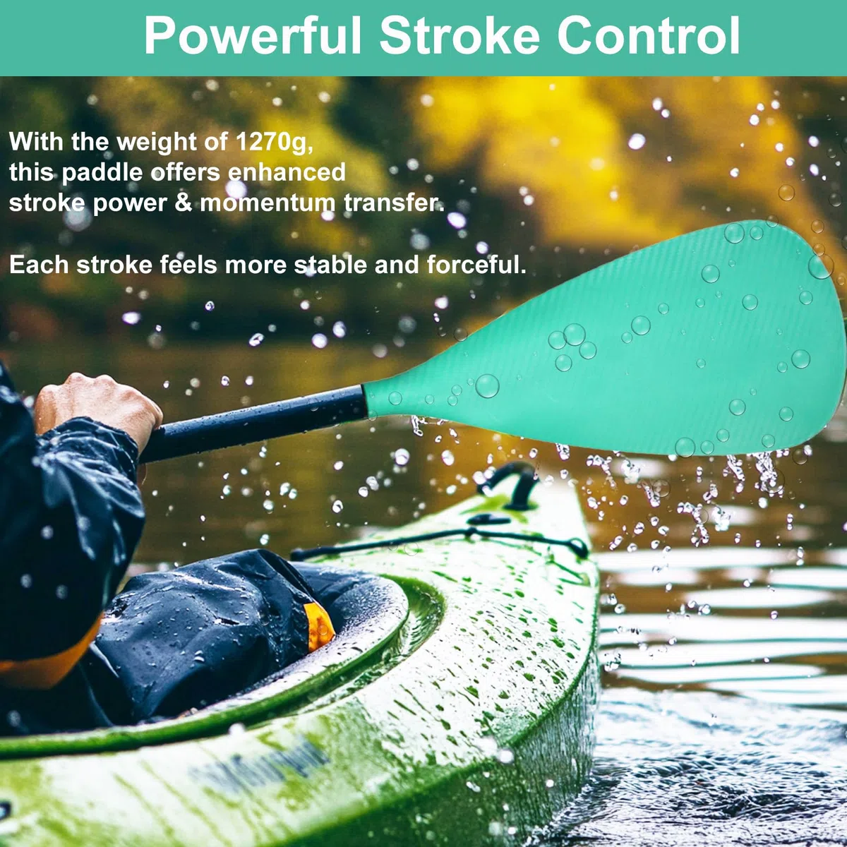 BeGrit Remo Paddle Surf 2 en 1 Remo Kayak Aluminio 4 Piezas Remo Doble Paddle Surf Ajustable Pala Sup Desmontable Set Accesorios Pala Padel Surf para Canoa Board Hinchable