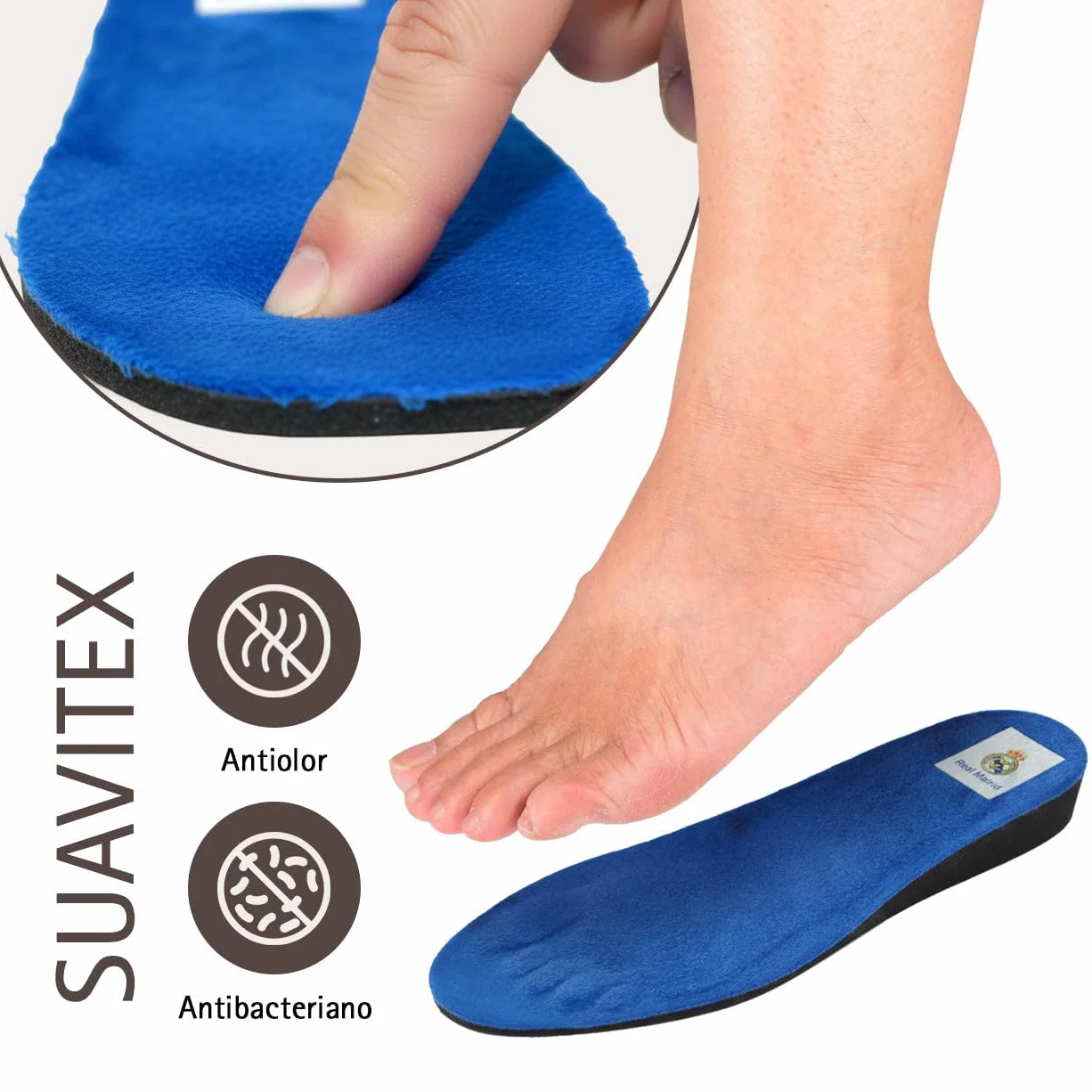 MARPEN SLIPPERS Real Madrid CF Oficiales – Zapatillas Estar por Casa Niño Cómodas y Antideslizantes - Zapatillas Andar por Casa Ligeras - Zapatos Niña Invierno Cálidos - Talla 33