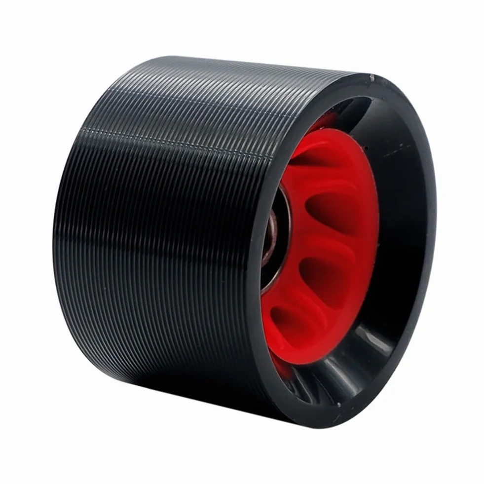 Ruedas de patinaje QUAD poliuretano 58 mm diámetro doble ancho Juego de 8