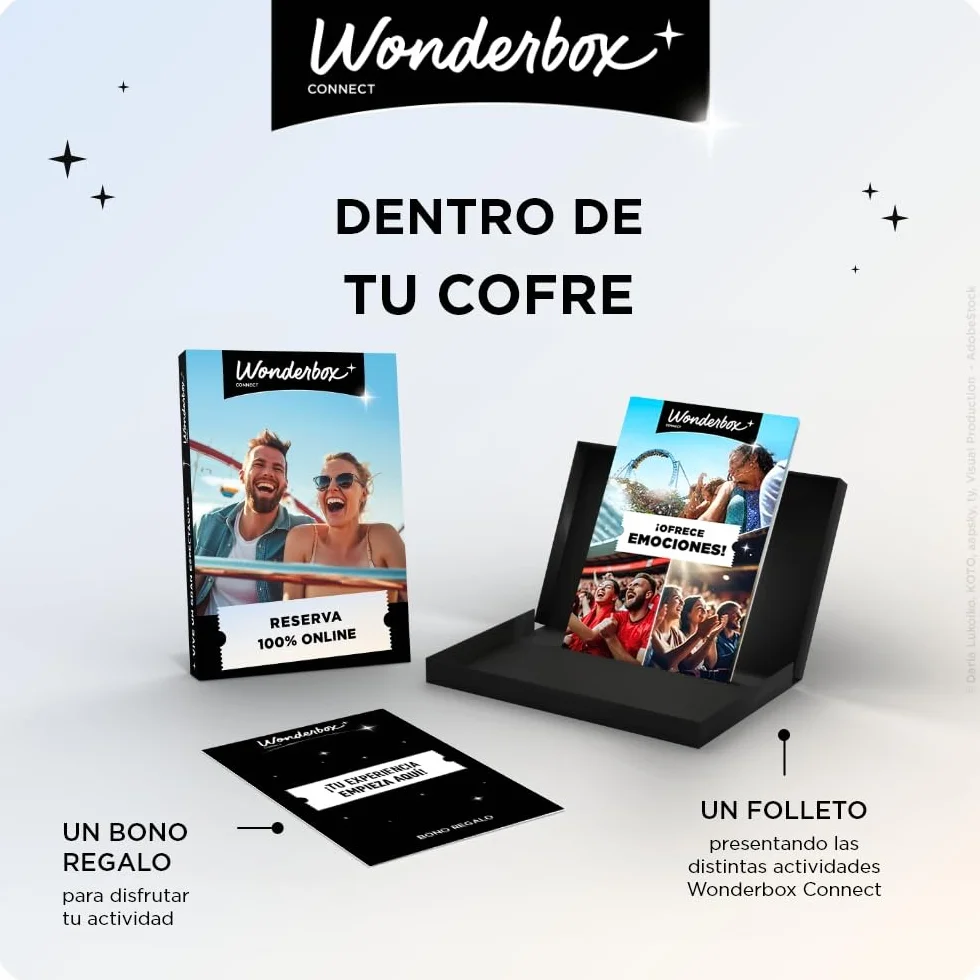 WONDERBOX Connect Sevilla FC Caja Regalo 2 Entradas Stadium Tour Museo History Experience Válido 27 Meses