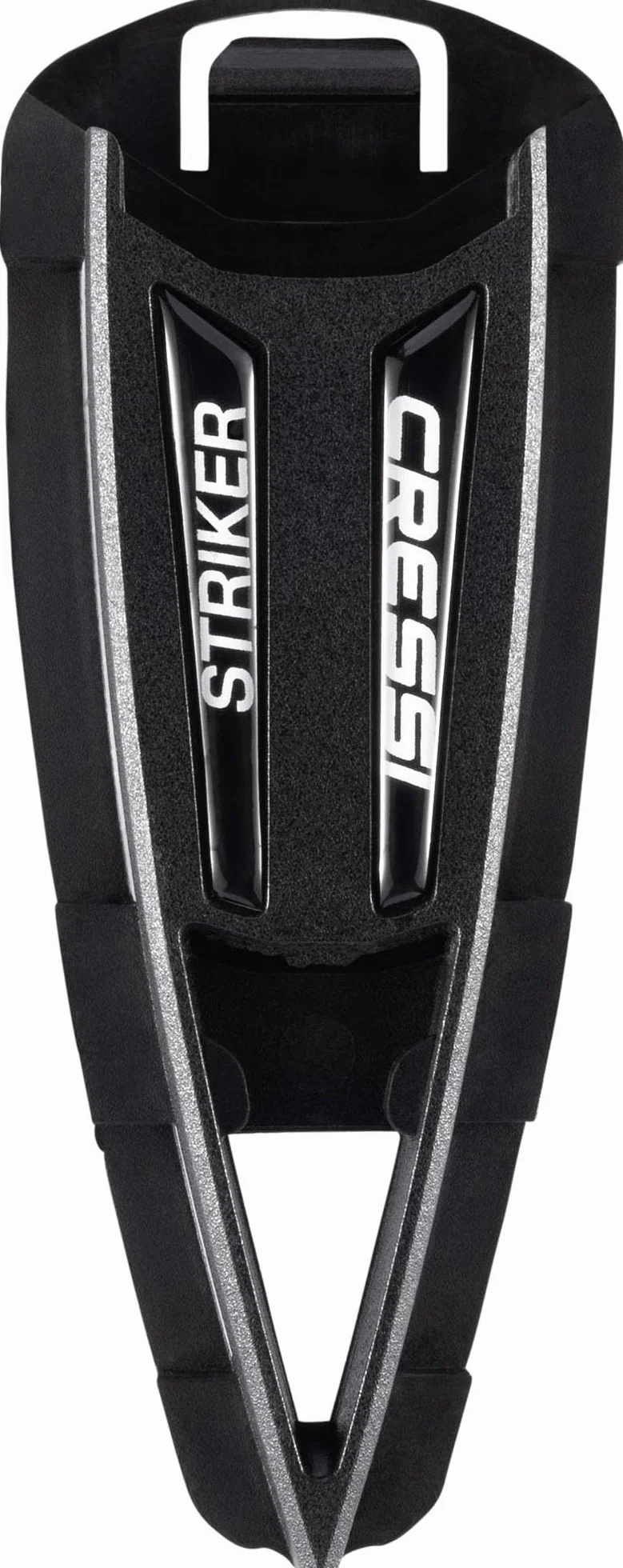 Cressi Striker Knife - Cuchillo de Buceo Striker, Rojo/Negro, 9cm Hoja Doble Filo, Unisex