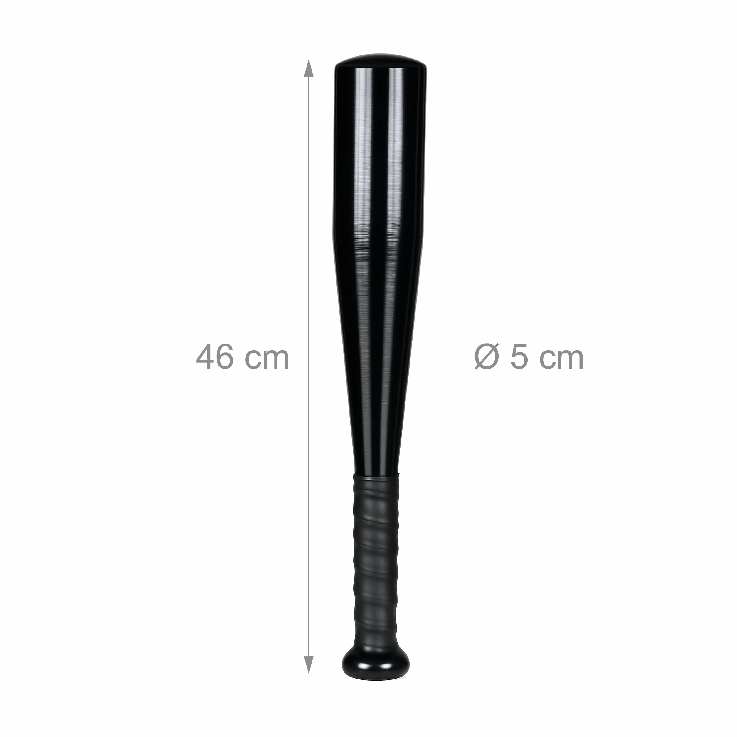 Bate de Béisbol Relaxdays, Aluminio, 18 Pulgadas, Ligero