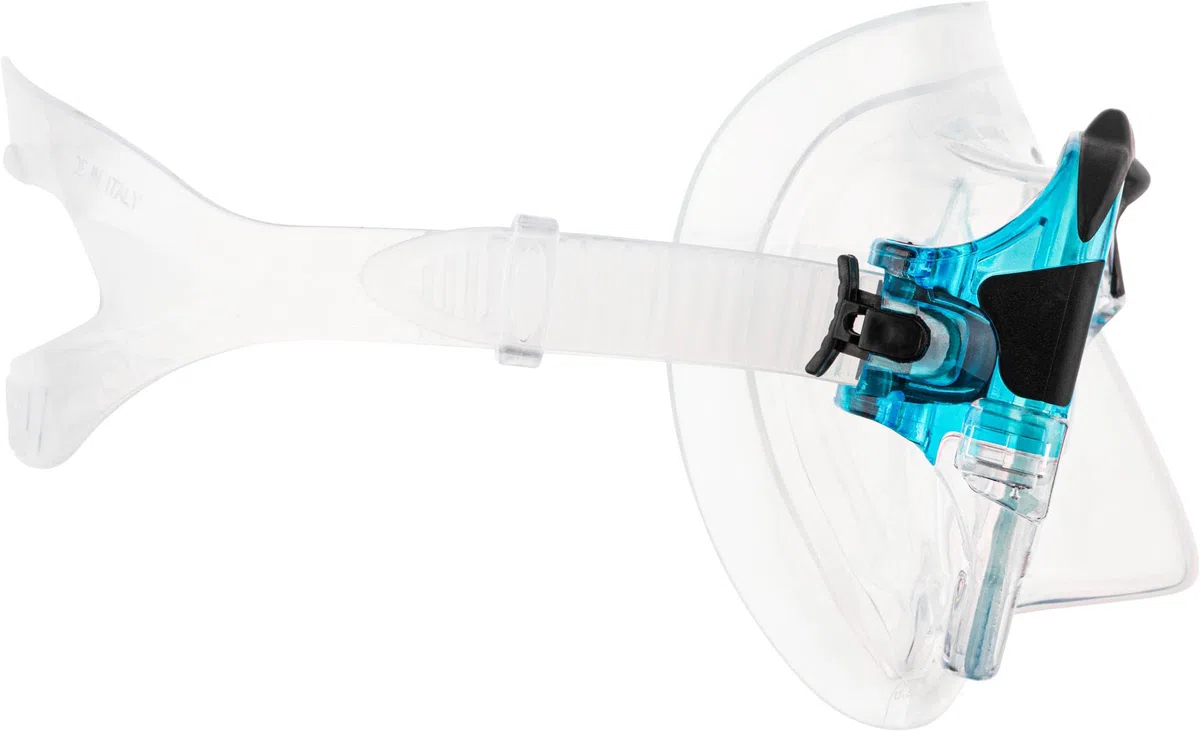 CRESSI Matrix Máscara Buceo Doble Lente Bajo Volumen con Amplio Campo de Visión Silicona Cómoda para Apnea Snorkel Submarinismo Profesional Adulto Unisex