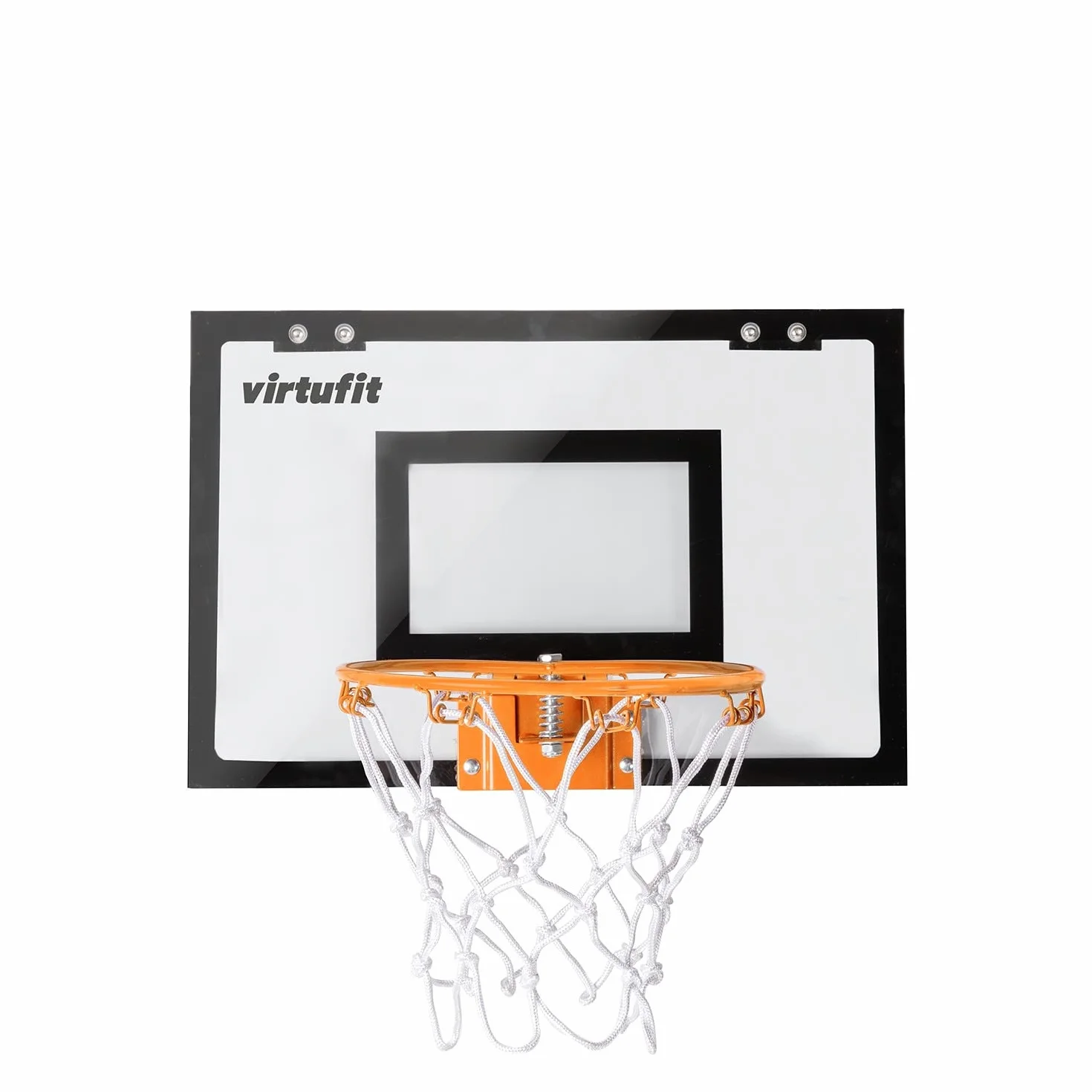 VirtuFit Pro Mini Baloncesto con 2 Bolas y Bomba - Negro