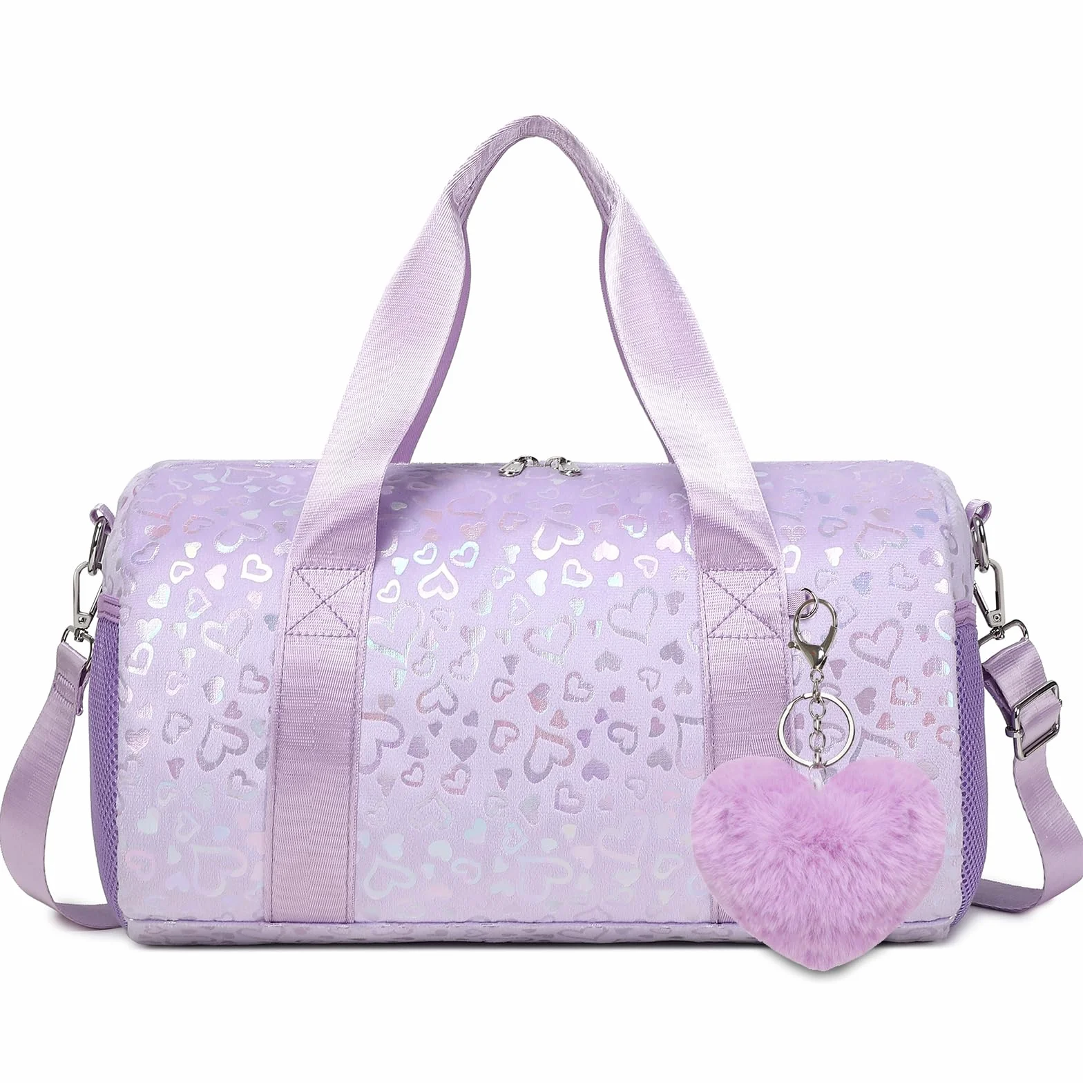 Kimwadalh Peluche Bolsa de Deporte Niñas y Niños Pequeña Bolsa de Viaje para Danza y Gimnasia Ritmica