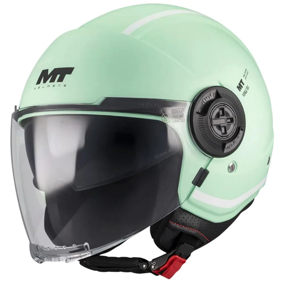 MT Helmets Viale SV S – Casco Moto Jet Urbano con Visor Solar Retráctil, Interior Lavable, Pantalla Larga y Calota HIRP | Homologado ECE 22.06 & DOT