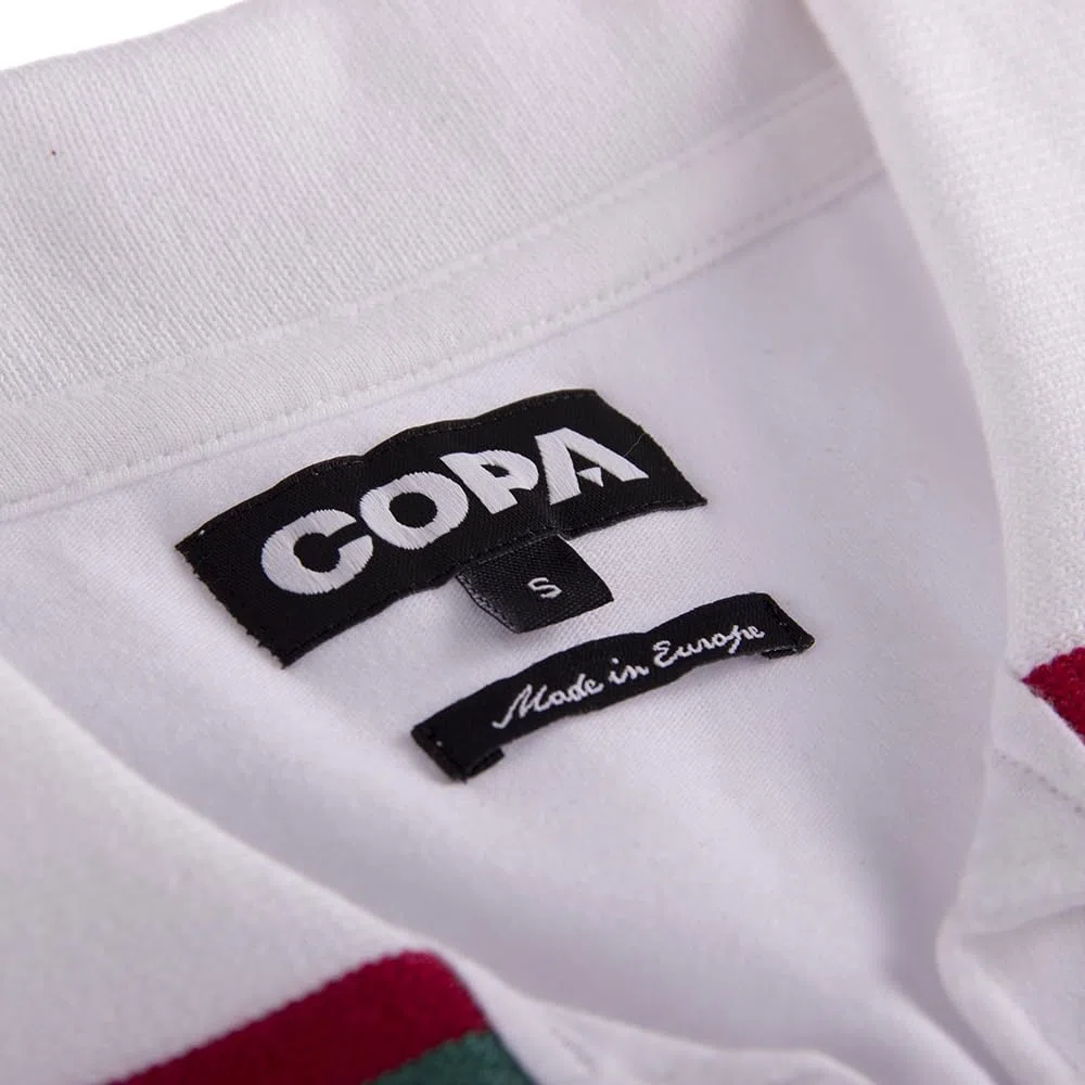 Copa Portugal 1972 Away Retro Football Shirt Camiseta Retro con Cuello de fútbol. Hombre