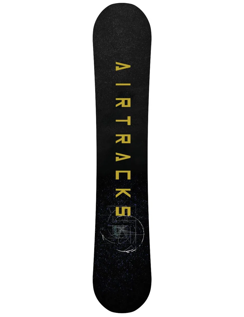 AIRTRACKS Snowboard Set (Paquete Completo) Tabla Data Wide Rocker+Fijaciones Master FASTEC+SB Bolsa/Nuevo