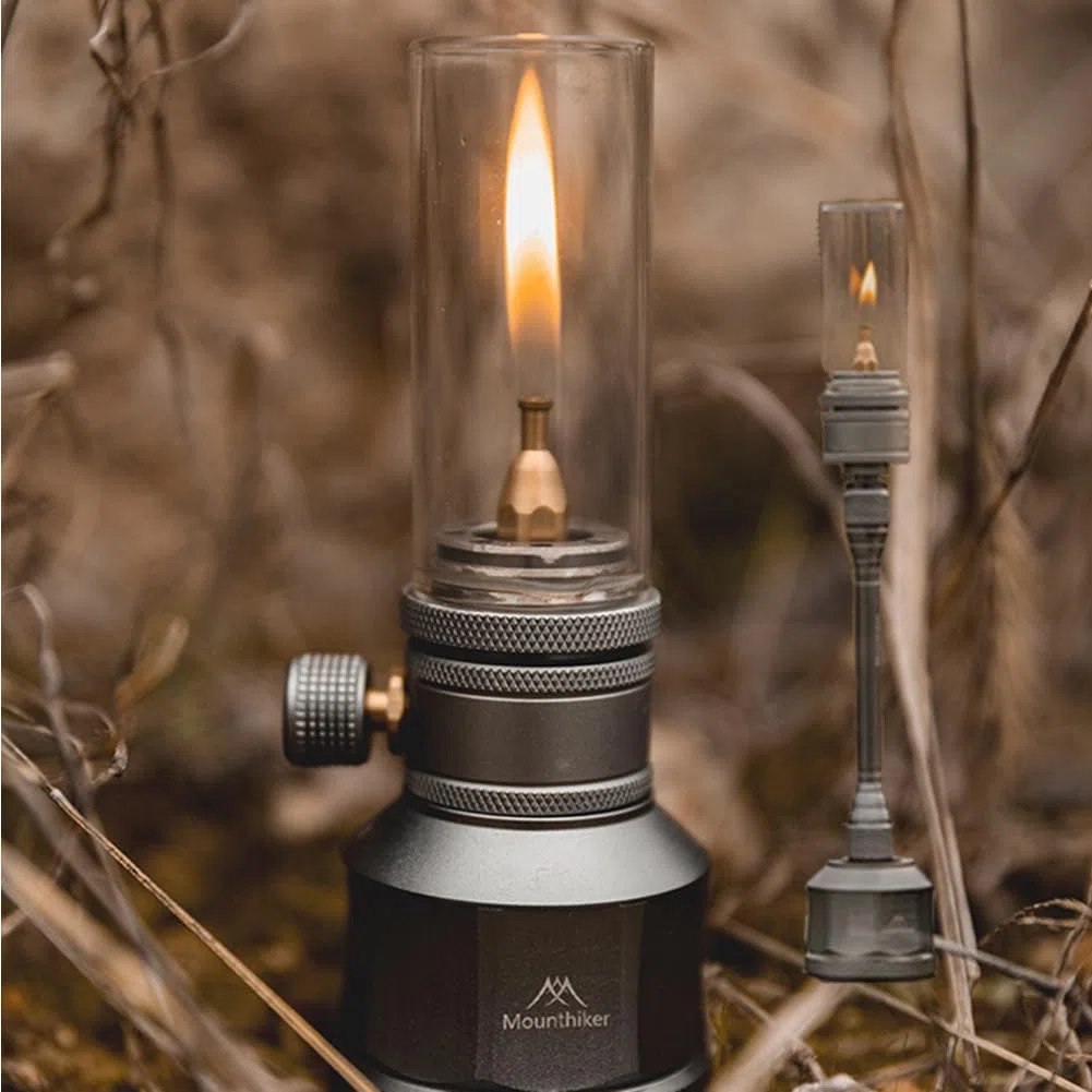 GLOBALHUT Linterna de gas portátil para exteriores, lámpara de gas de camping, kit de luz de vela para camping, senderismo y aventuras (linterna de gas), 9Q032TBE3O7LI4VY1LXTC