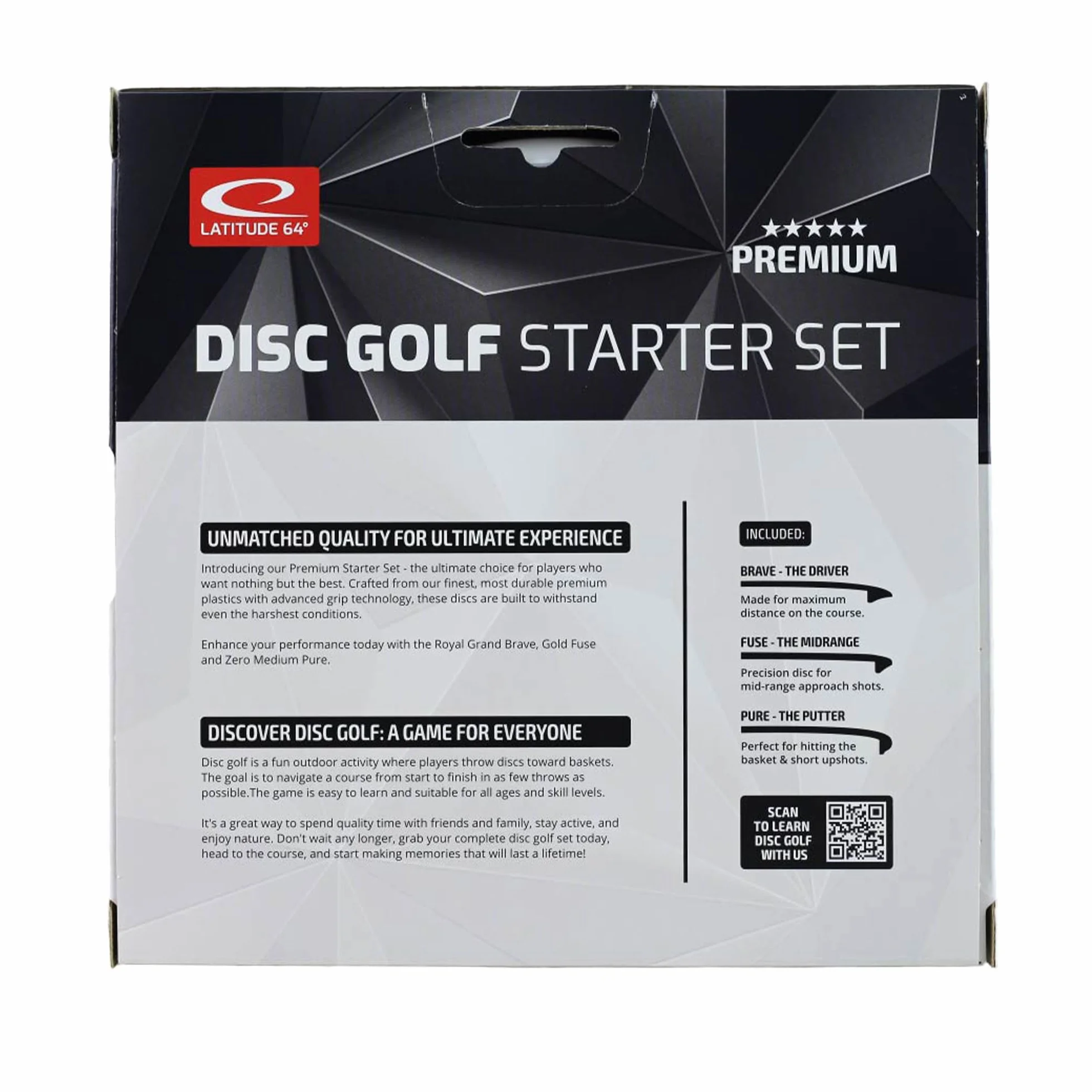 Latitude 64° Golf Discs Set 3 Discos Golf Light Adulto Unisex, Multicolor, Entre 150-160g según el Disco