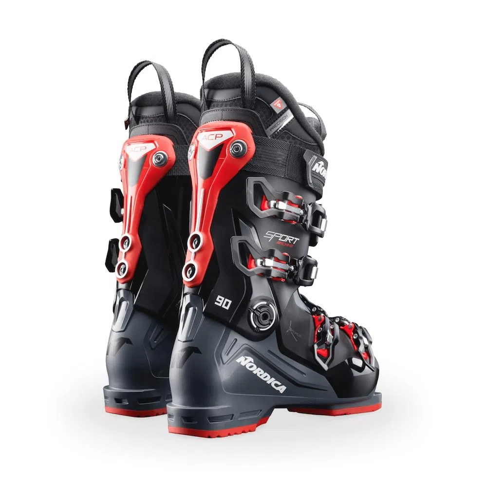 Nordica Botas de esquí para hombre 050T1400 7T1 SPORTMACHINE 3 90 negro/antracita/rojo (41 1/2-26.5)