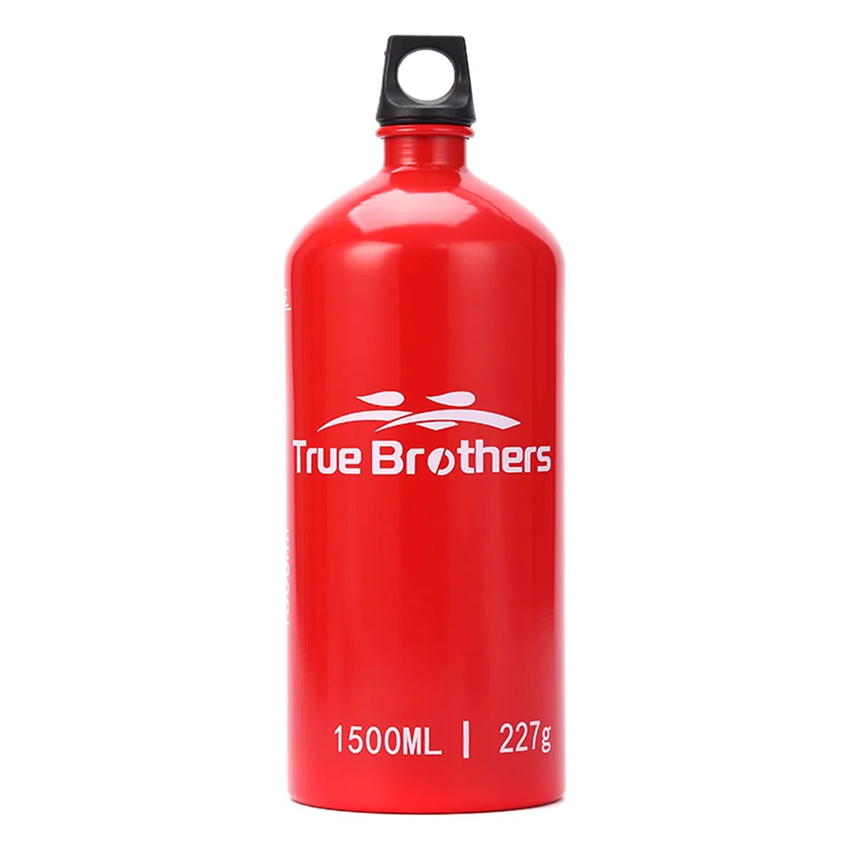 Botella de combustible de aceite de aluminio de 1,5 l, contenedor de aceite de Gas líquido y Alcohol para acampar, senderismo, mochilero