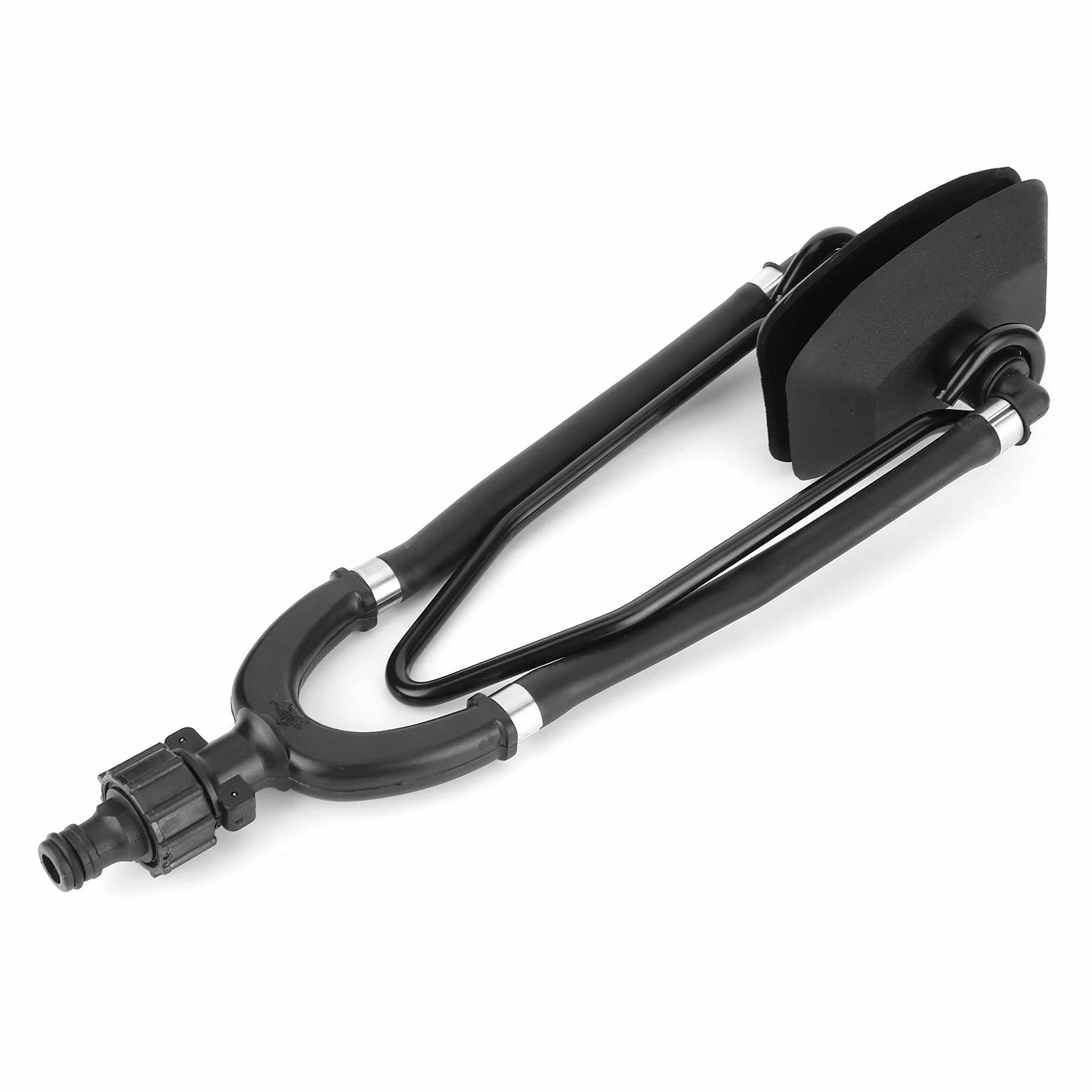 Tbest Enjuague de Motor Fuera de Borda, Piezas de Repuesto para Barcos/Yates, Enjuague de Agua para Motor de Barco Fuera de Borda, Orejeras Rectangulares Grandes de Alimentación Dual,