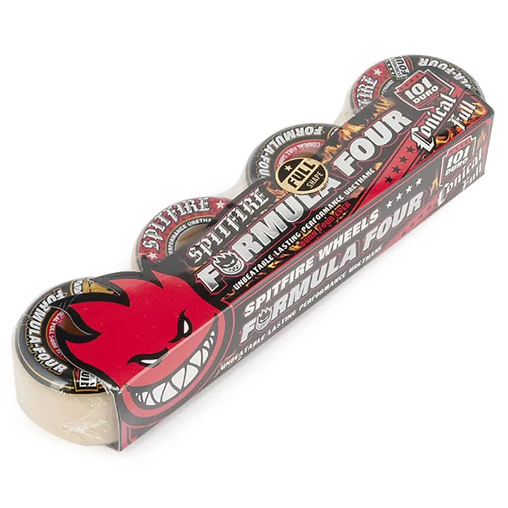 Spitfire F4 101d Concl – Juego de 4 Ruedas de Skateboard Unisex, Multicolor