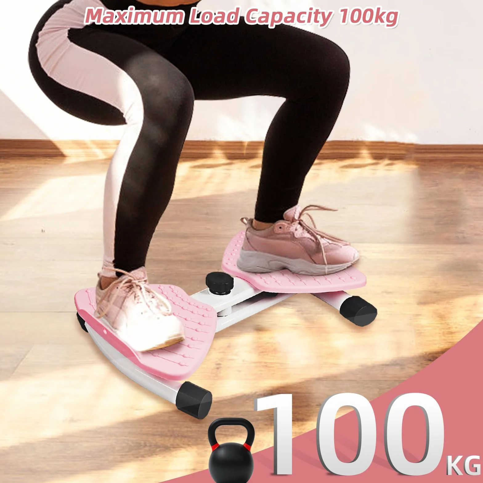 Disco de Torsión de Cintura, Waist Twisting Machine Mujeres Maquina Abdominales en Casa Disco Giratorio Waist Whisper Twister